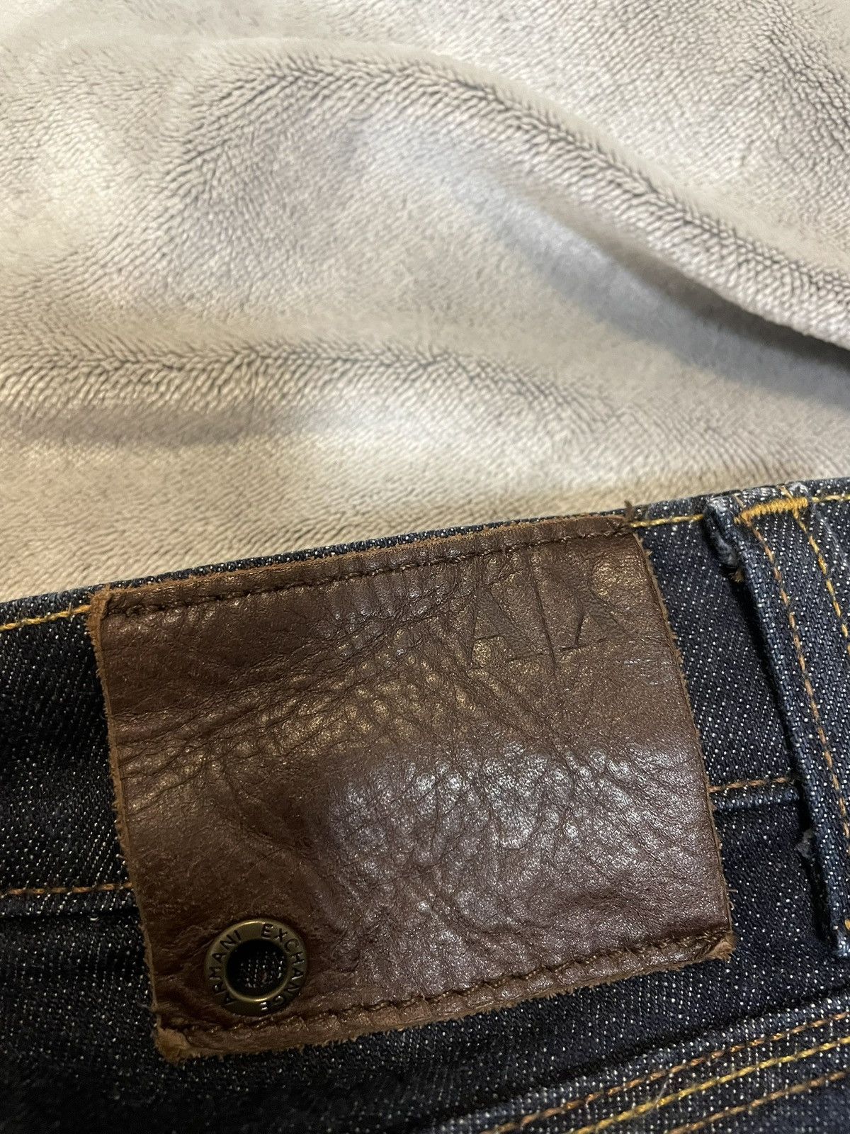 Armani Exchange Armani Exchange J66 Jeans Low Rise Straight Leg Regular Size US 30 / EU 46 - 11 Thumbnail