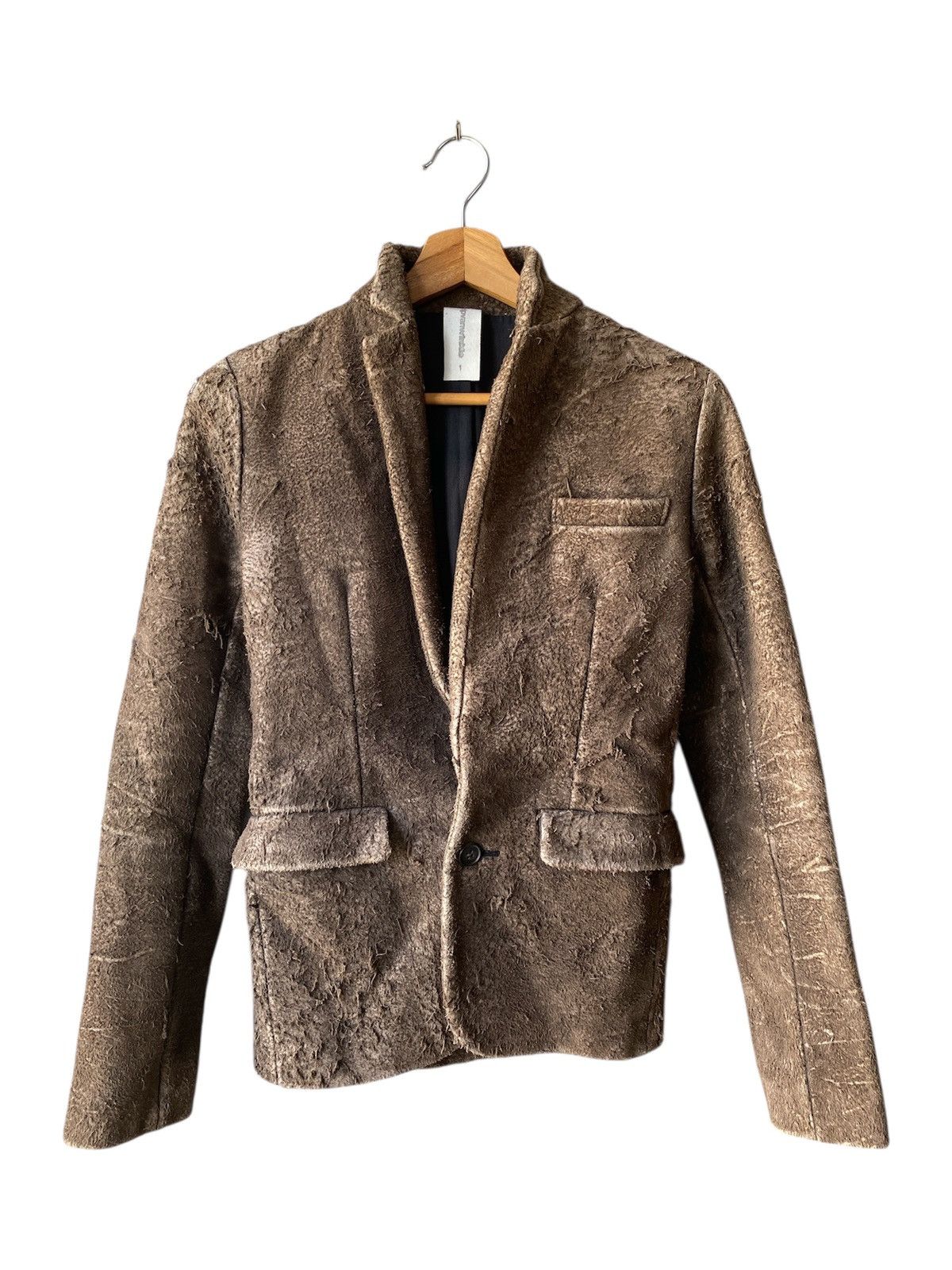 RIPVANWINKLE RIPVANWINKLE Steer Leather Coat Jacket Size US S / EU 44-46 / 1 - 1 Thumbnail