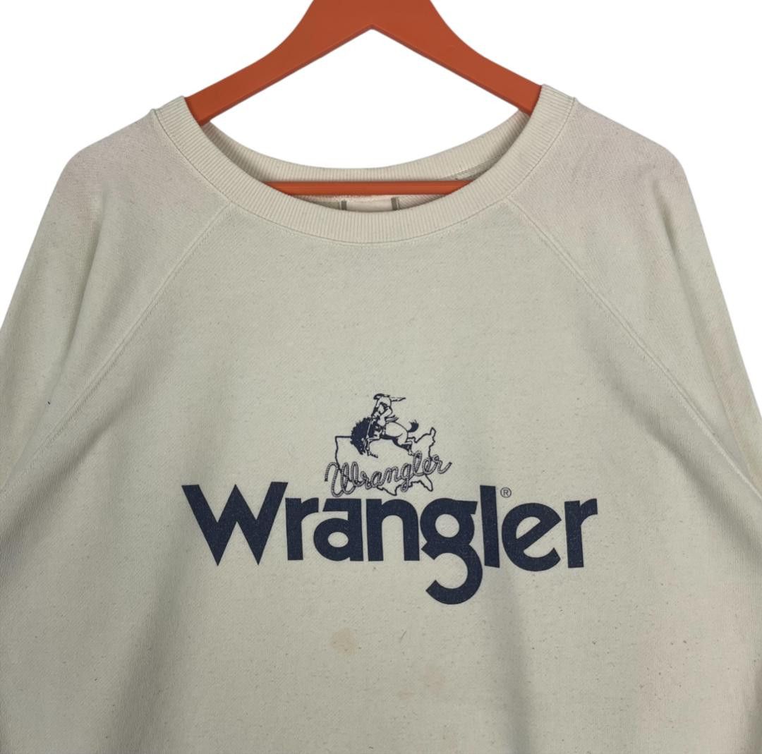 Wrangler Vintage Wrangler Spell Out Logo Pullover Sweatshirt Size XL Size US XL / EU 56 / 4 - 4 Thumbnail