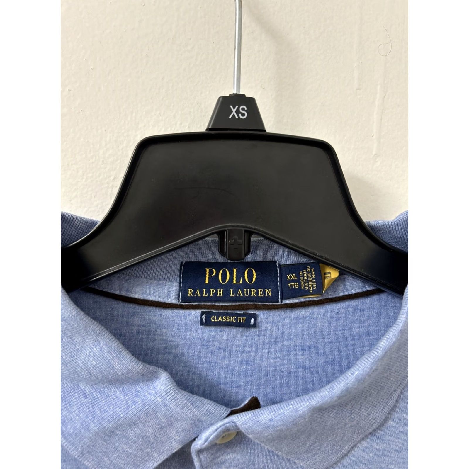 Polo Ralph Lauren Polo Ralph Lauren Shirt Mens 2XL Blue Classic Fit Rugby Long Sleeve Size US XXL / EU 58 / 5 - 5 Thumbnail