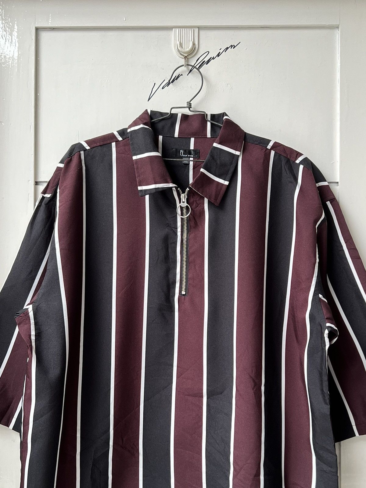 Other 5ZIP FIVE Striped Shirts Size US XL / EU 56 / 4 - 11 Thumbnail