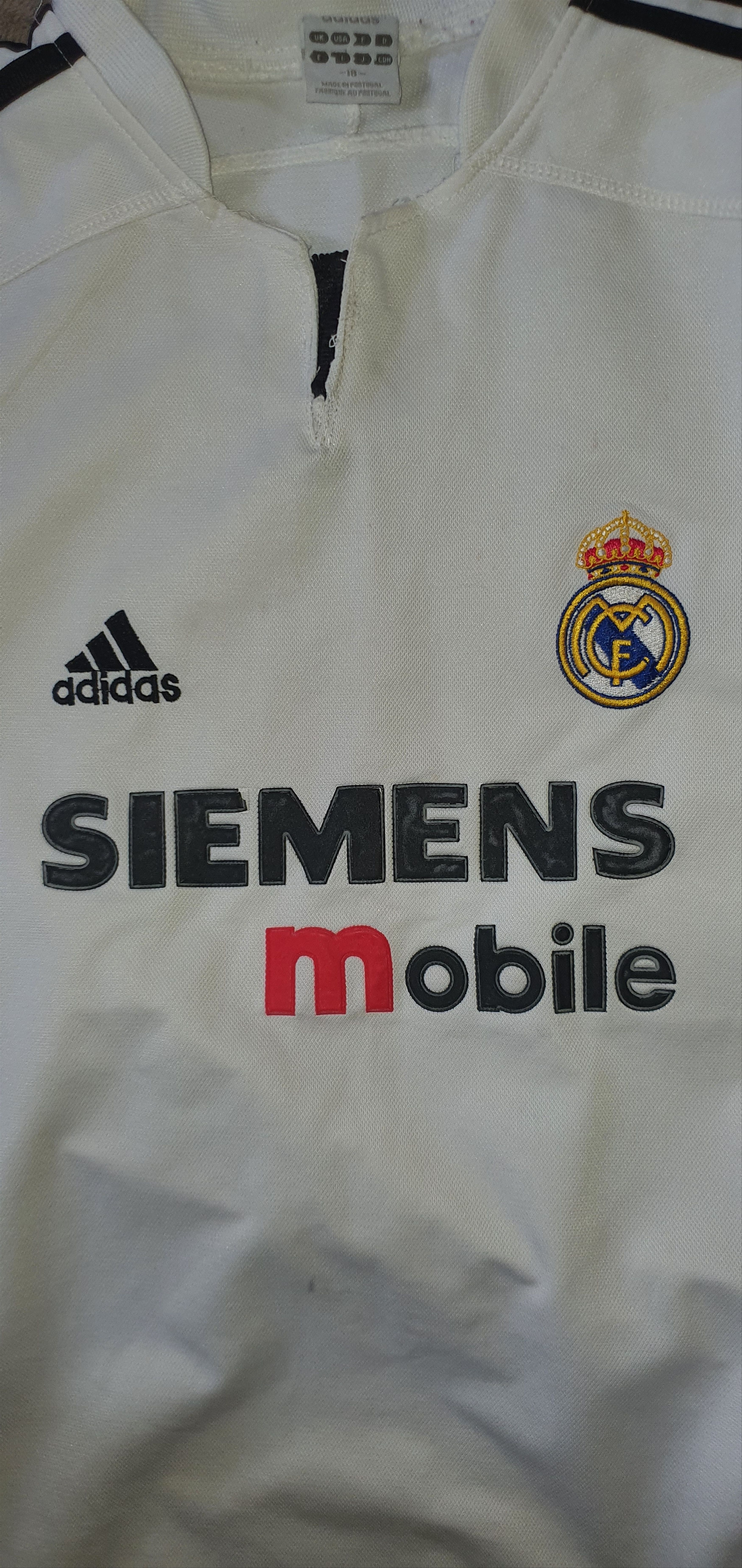 Other Vintage 2000-01 Real Madrid Home Shirt Size US M / EU 48-50 / 2 - 5 Thumbnail