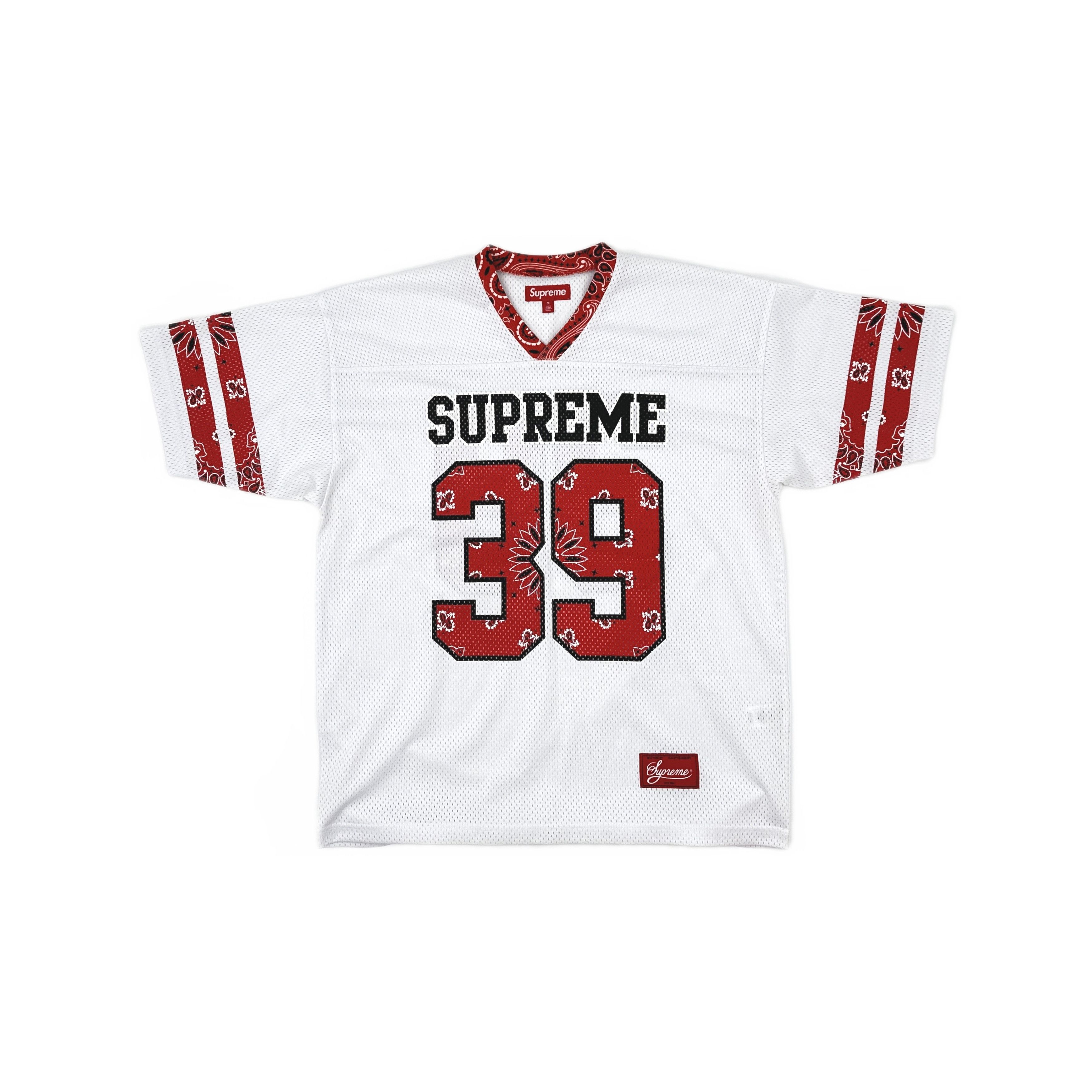 Supreme Supreme Floral Soccer Jersey White Size M | Grailed