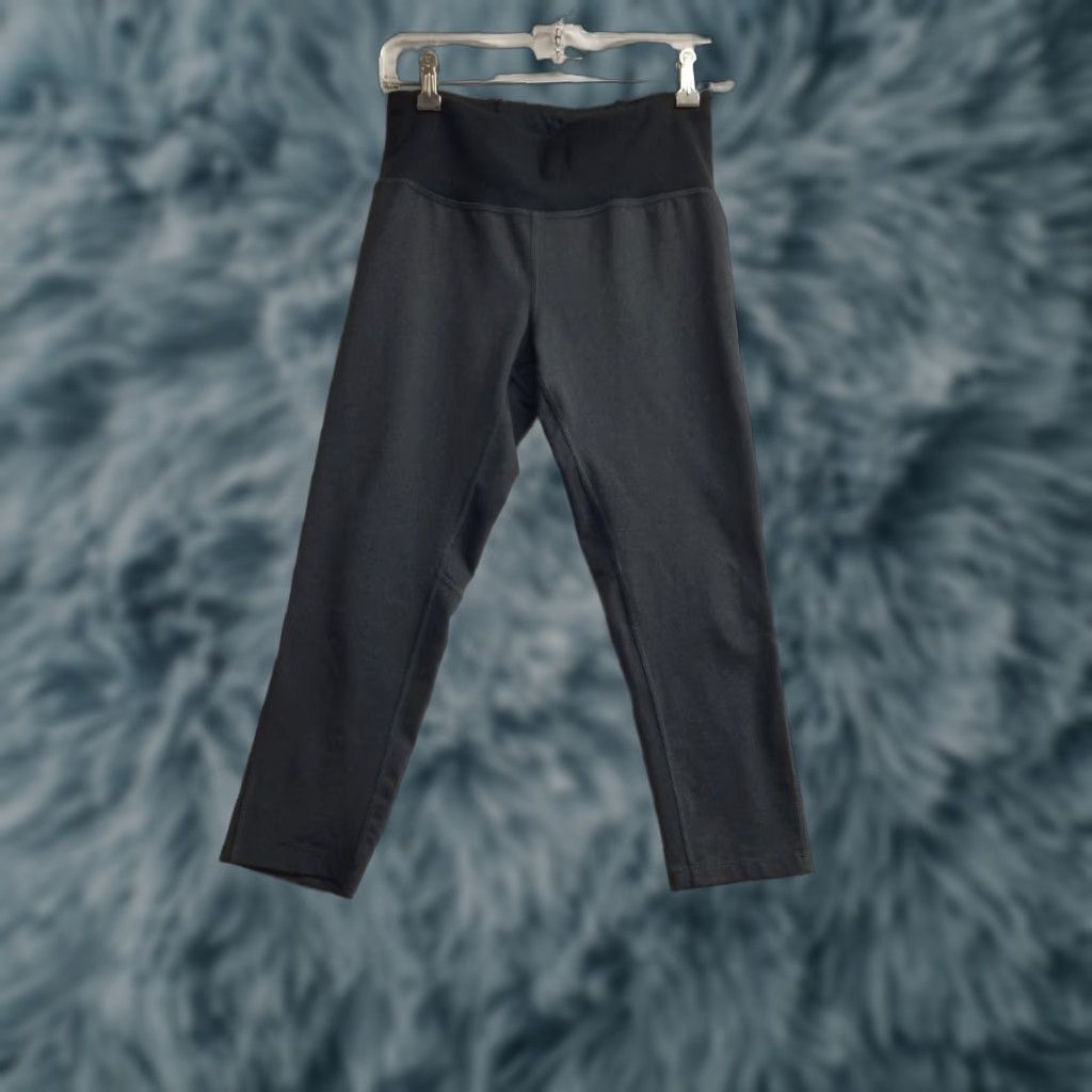 Vintage REI Womens Black Leggings Outdoor Hiking Size M Compression Activewear Leggings Women Mens? Size 32" / US 10 / IT 46 - 1 Thumbnail