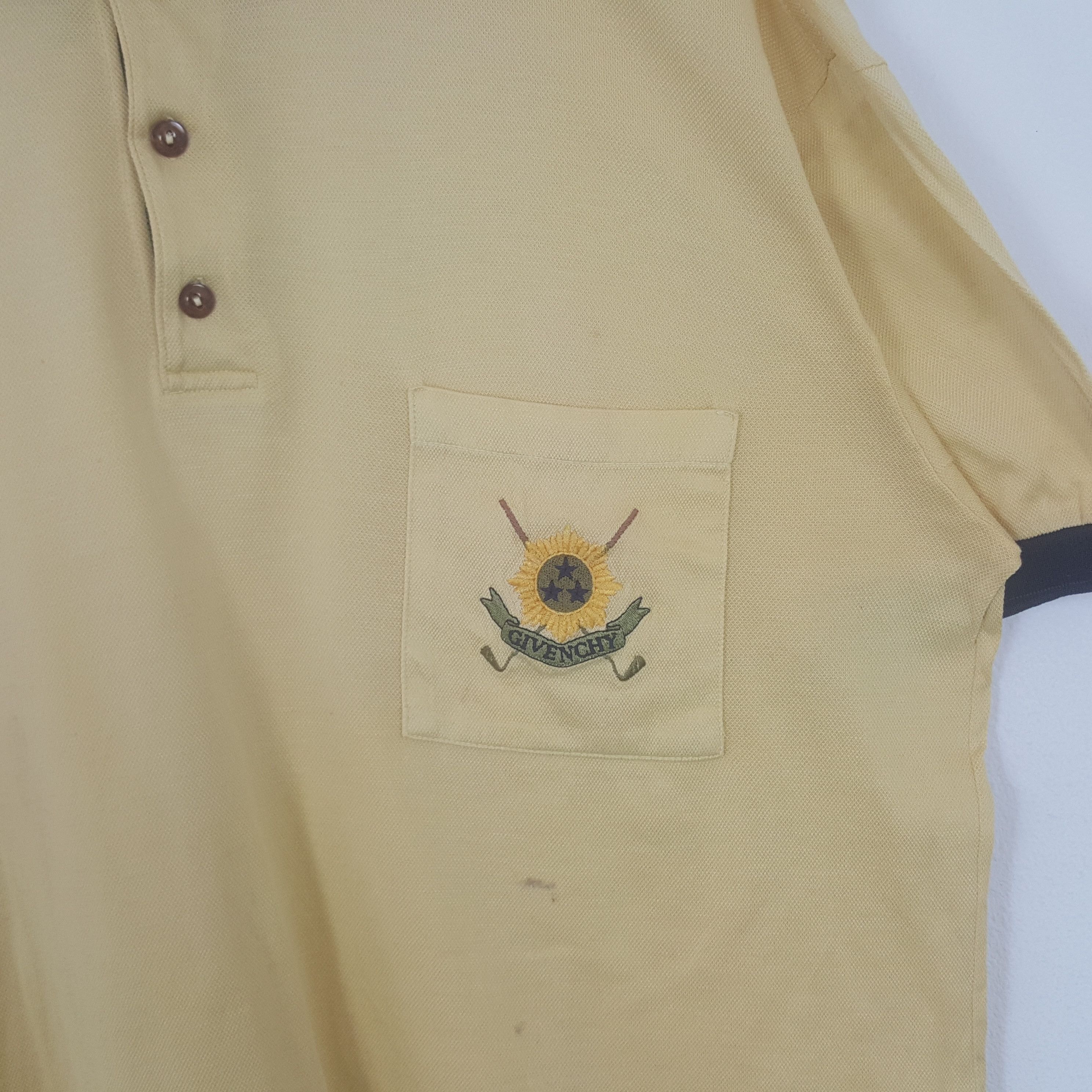 Givenchy × Vintage Vintage Givenchy Designer Brand 90's Polos Size US XL / EU 56 / 4 - 2 Thumbnail