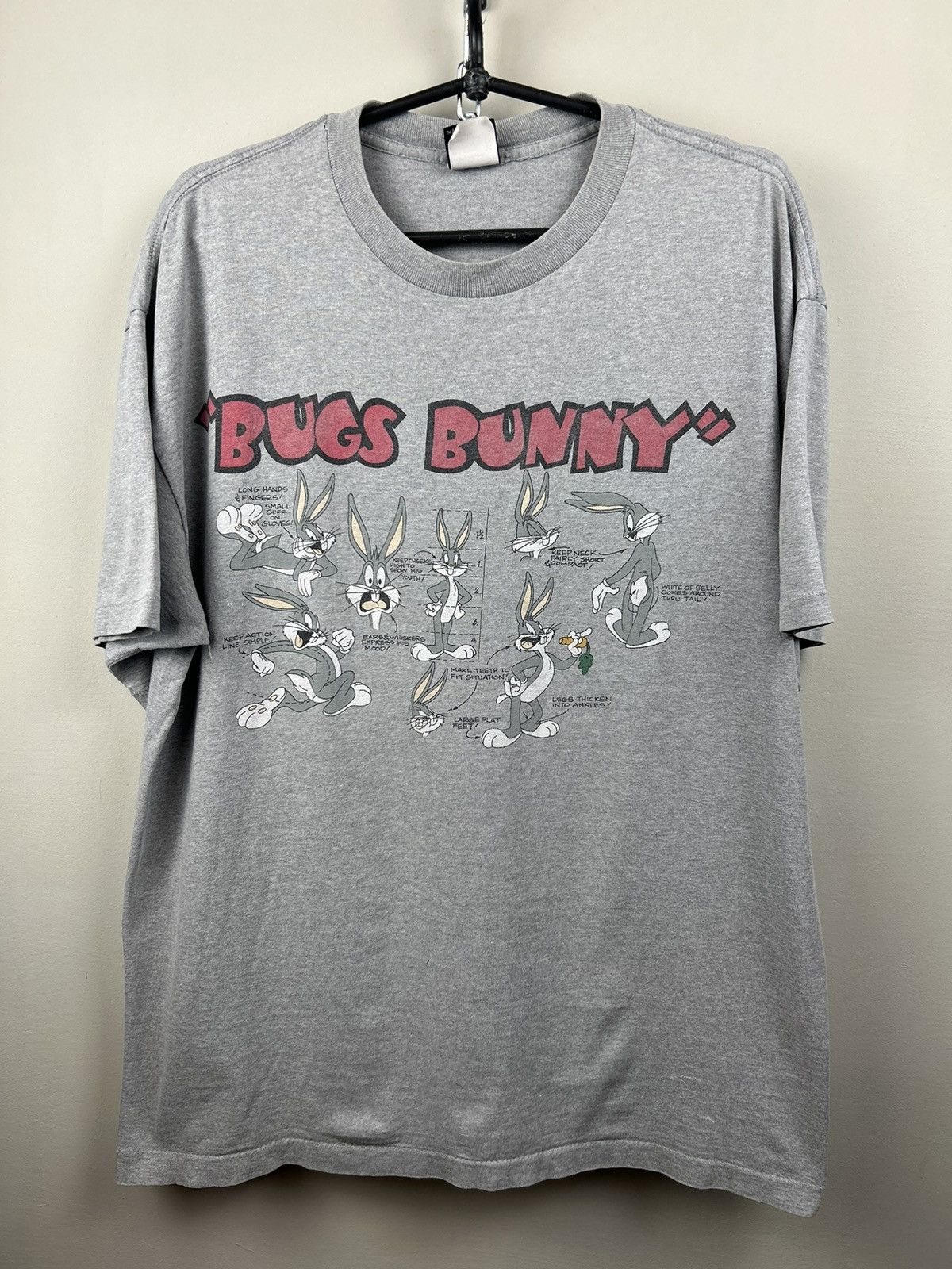 Warner Bros Vintage 90s Warner Bros Bags Bunny 1995 T shirt Size US XL / EU 56 / 4 - 1 Thumbnail