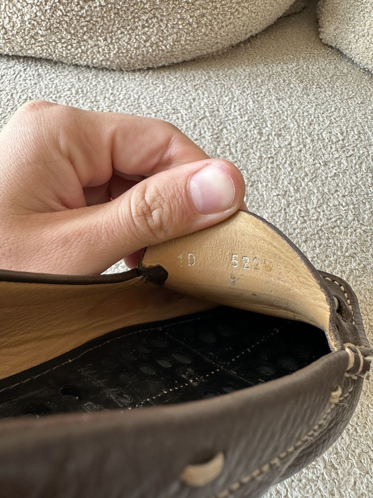 Prada Luxury Vintage Prada leather brown loafers moccasins women Size US 6 / IT 36 - 11 Thumbnail