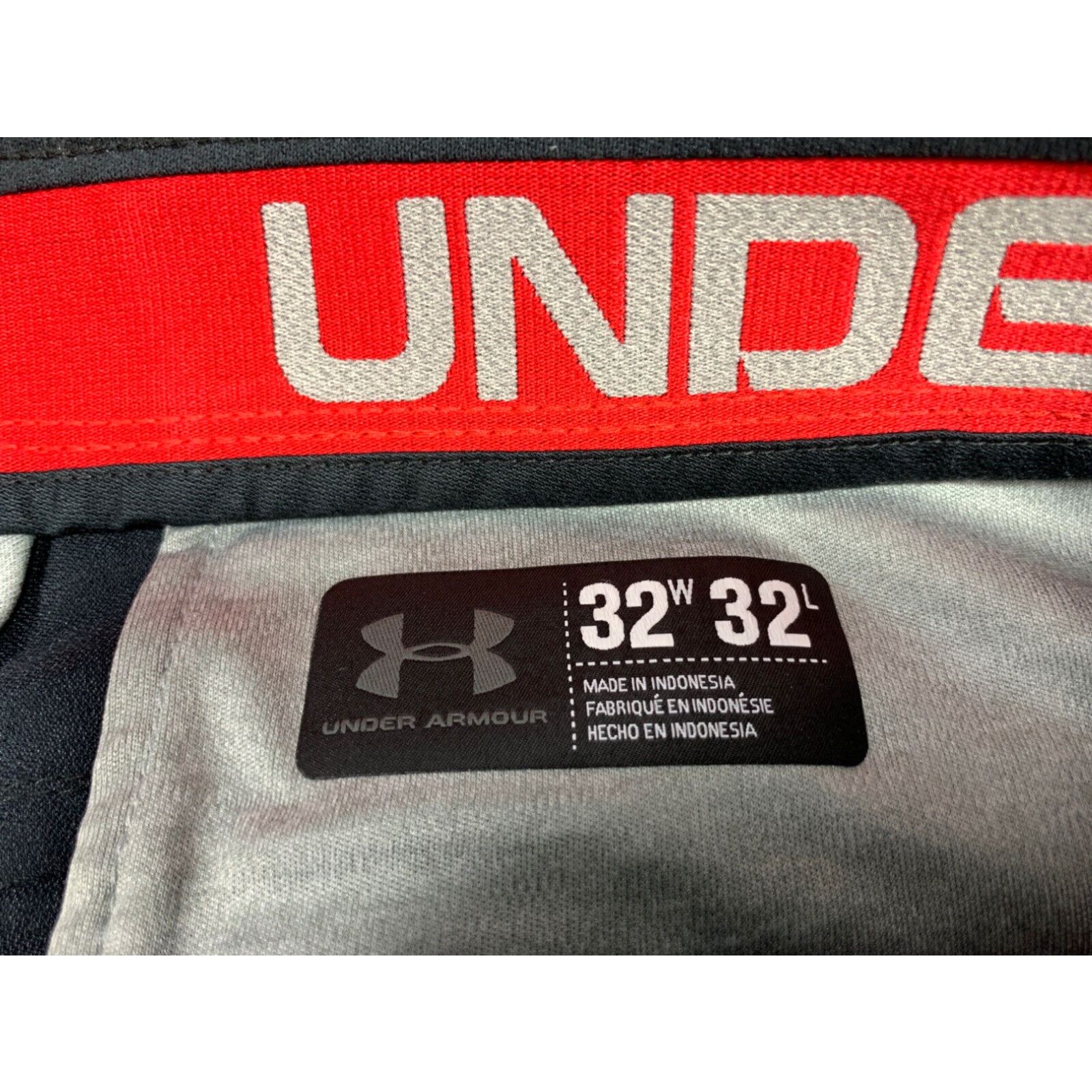 Under Armour Under Armour Mens Golf Pants Extra Large XL Black Size US 32 / EU 48 - 4 Thumbnail