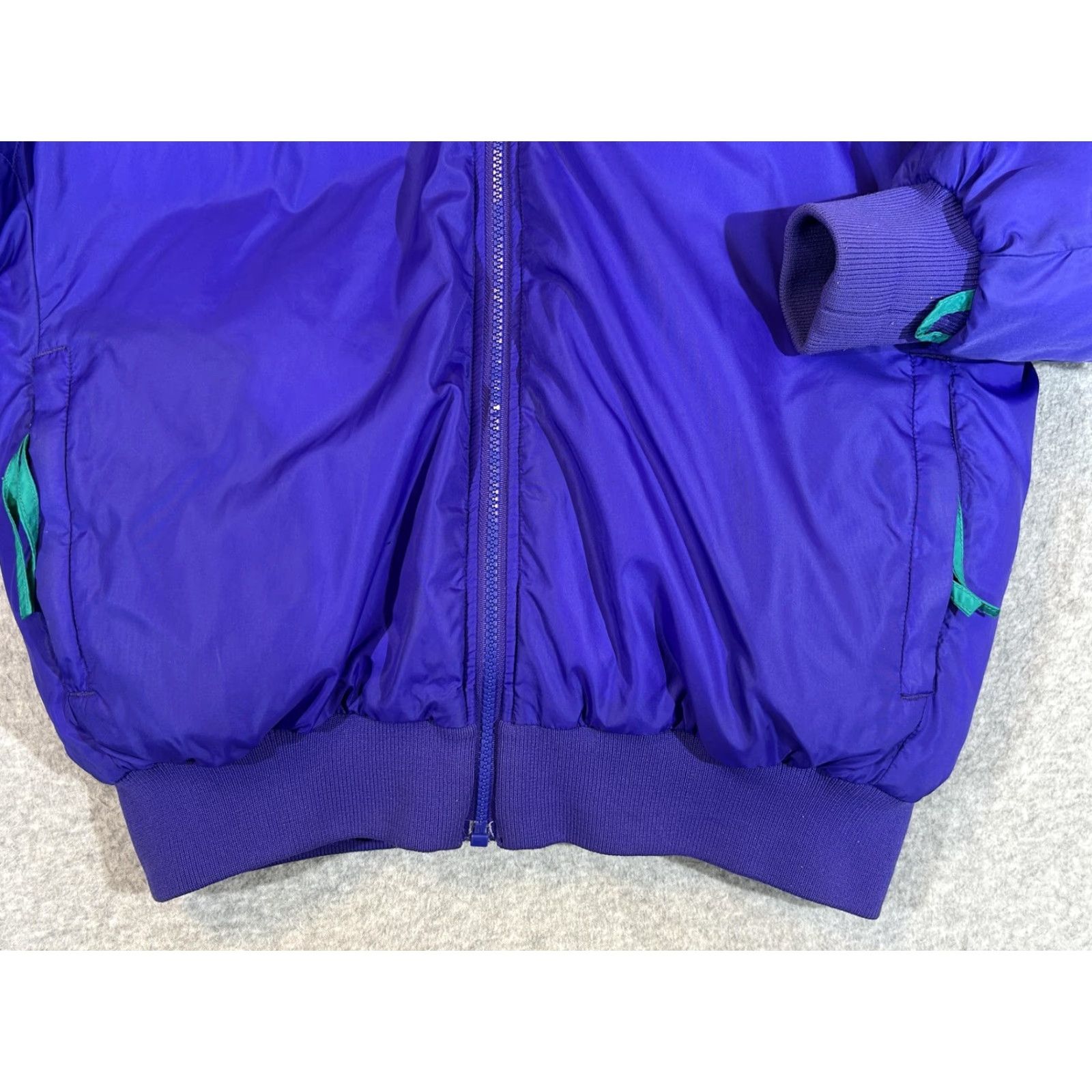 Etro Columbia Jacket Mens Medium Down Bomber Reversible Coat 90s Vintage Puffer Retro Zip Front Size US M / EU 48-50 / 2 - 3 Thumbnail