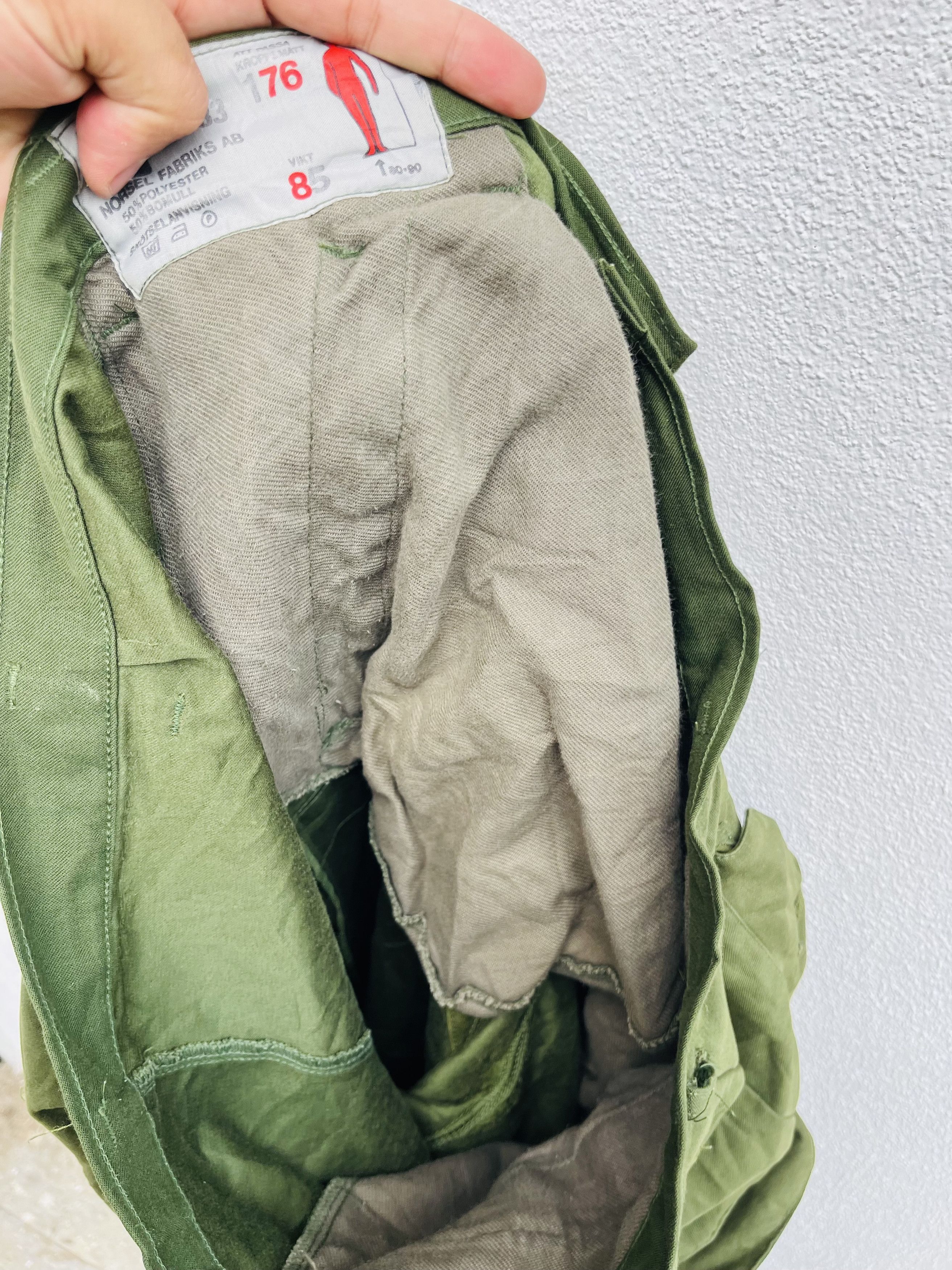 Vintage Vintage 80s Military Army Streetwear Fashion Style Size US 37 - 11 Thumbnail