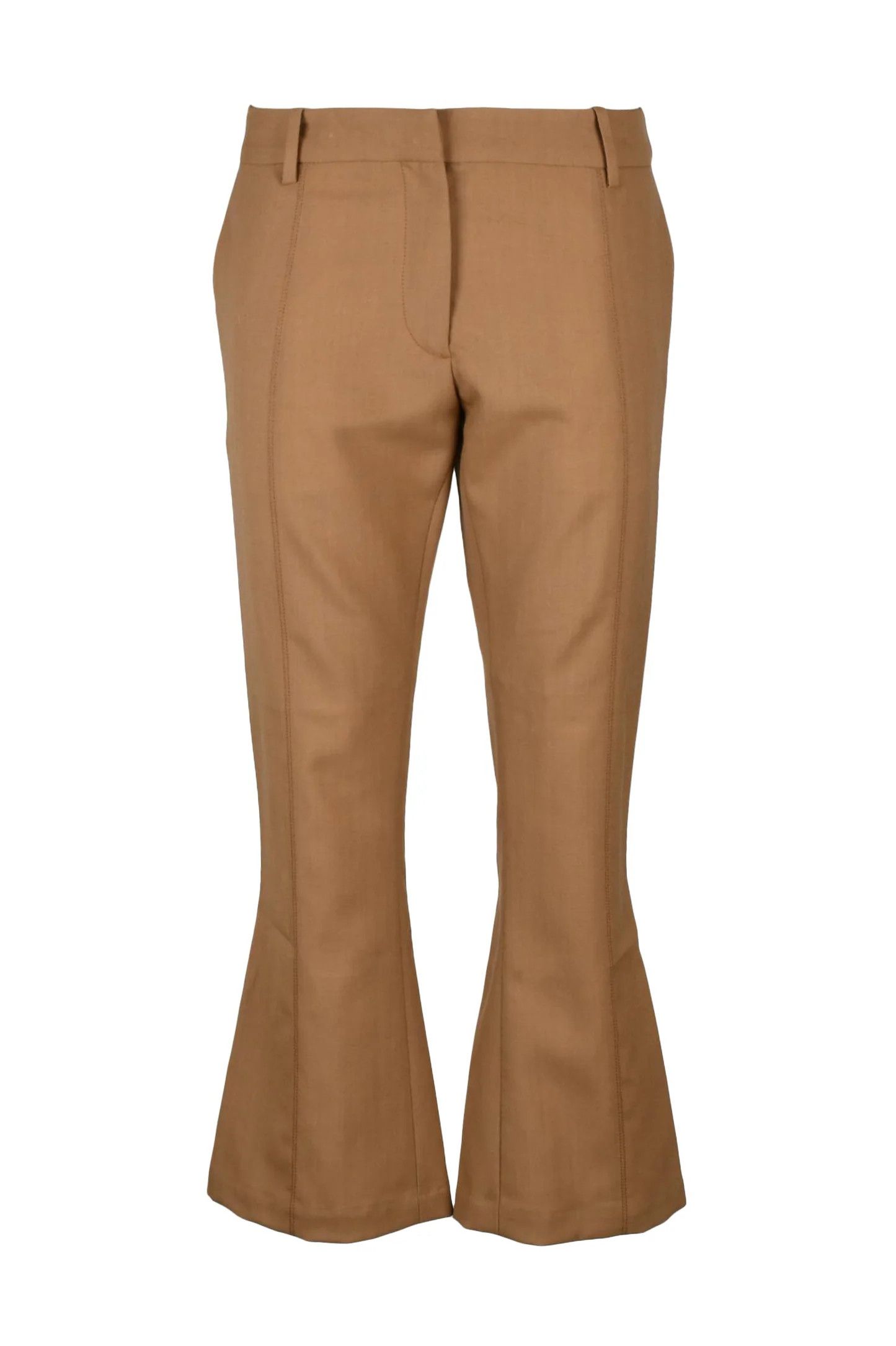 Marni o1y1125 Casual Pant in Brown Size 25" / US 0 / IT 36 - 1 Thumbnail