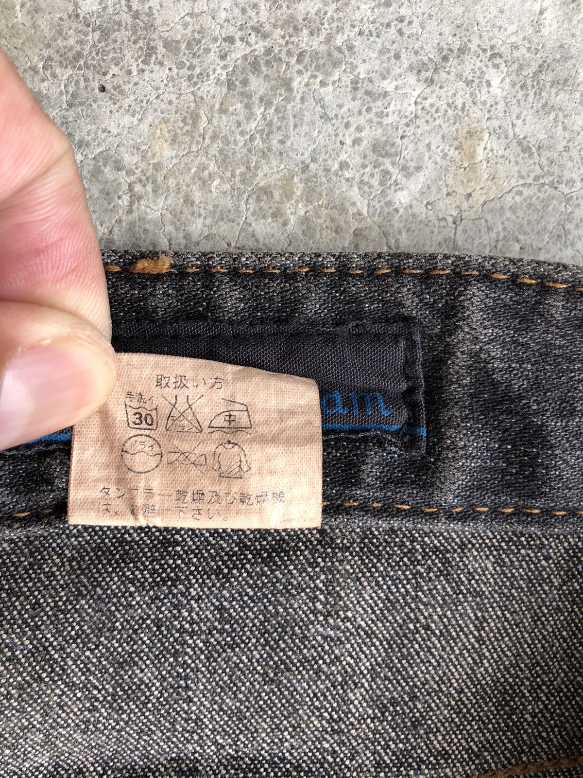 If Six Was Nine Japanese Blue jam Flared Jeans Distressed Jeans Size US 30 / EU 46 - 17 Thumbnail