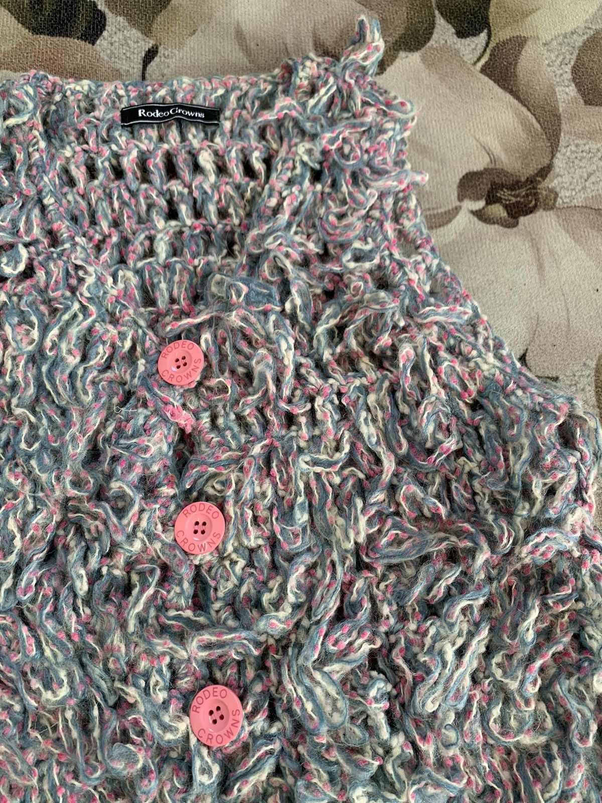 Art Comes First Nice Knit Buttons Vest Rodeo Crowns Size S / US 4 / IT 40 - 4 Thumbnail