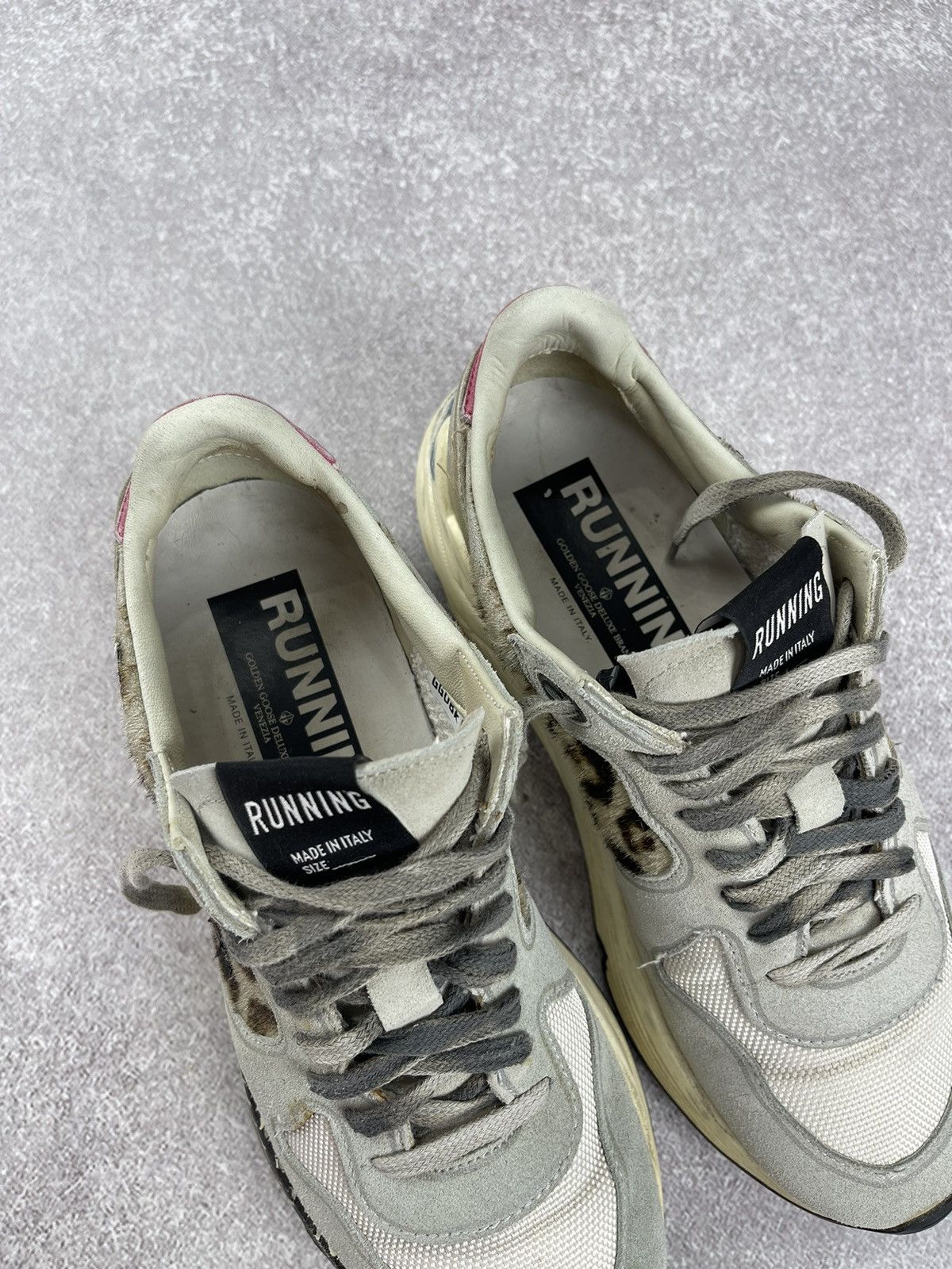 Golden Goose Golden Goose Leopard Print Running Sneakers Size 38 Size US 8 / IT 38 - 6 Thumbnail