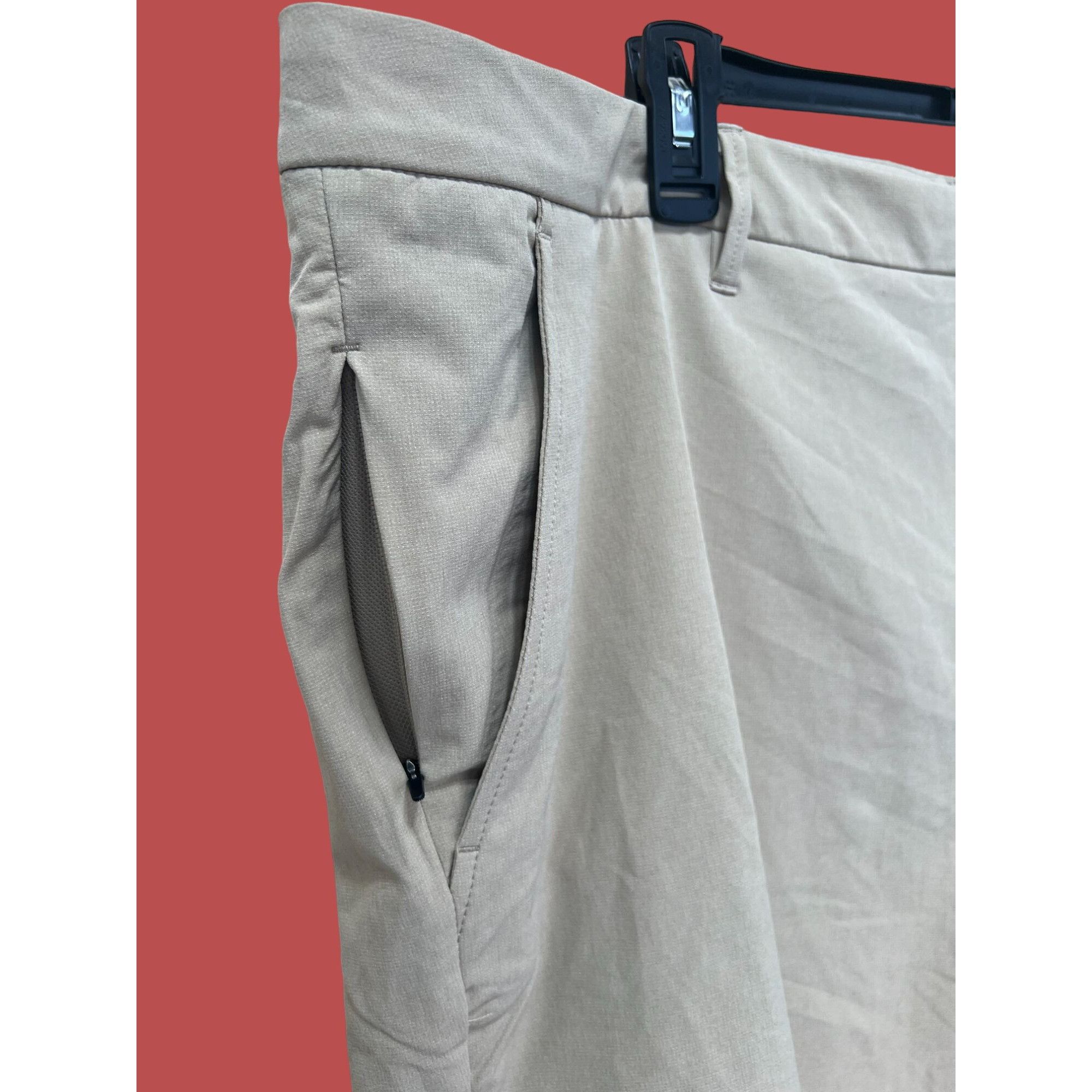 Other All In Motion - Men's Golf Shorts - 8 in inseam - Beige - 48 Size US 44 / EU 60 - 13 Thumbnail