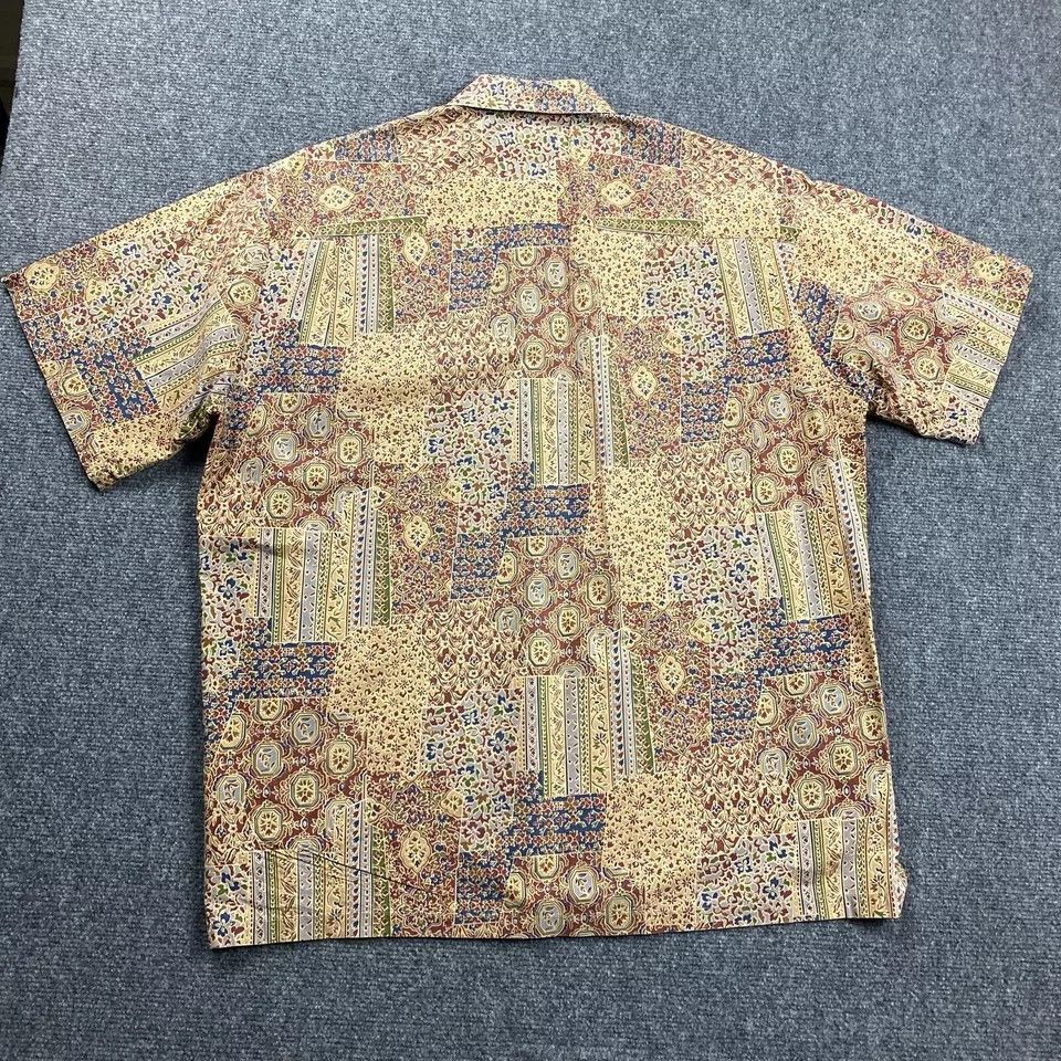 Hilo Hattie × Vintage Hilo Hattie Hawaiian Shirt Mens Large Button Up Cotton Lawn Size US L / EU 52-54 / 3 - 7 Thumbnail