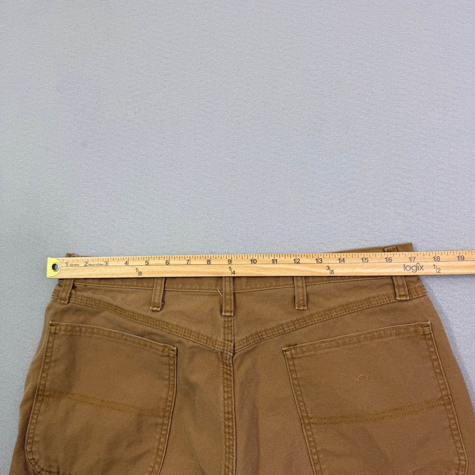 Vintage Vintage Rustler Carpenter Pants Mens 34x34 Canvas Workwear Size US 34 / EU 50 - 5 Thumbnail