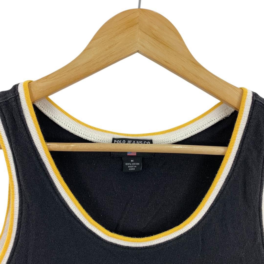 Polo Ralph Lauren × Vintage Vintage POLO JEANS by POLO RALPH LAUREN 23 number tank top Size US M / EU 48-50 / 2 - 5 Thumbnail