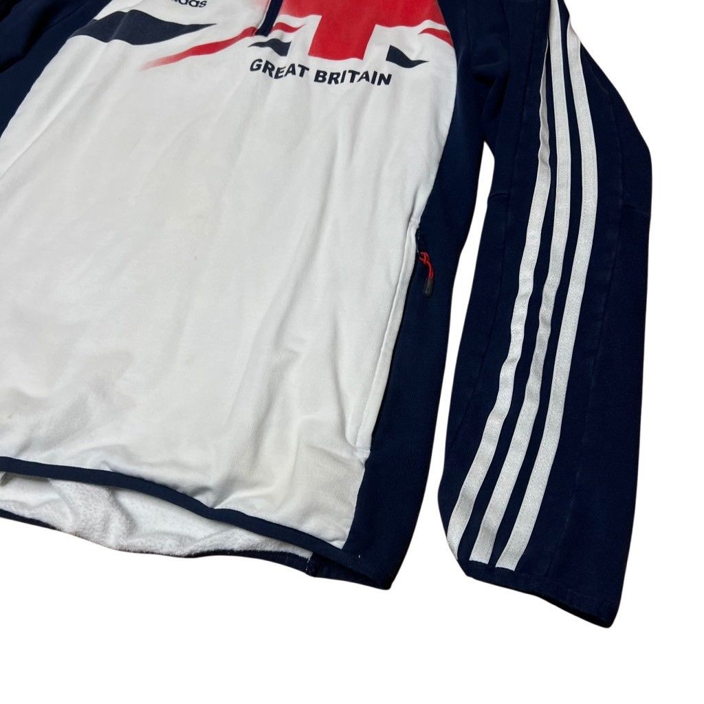 Adidas × Vintage Y2K Adidas England Pullover Olympics 1/2 Zip Small Medium Size US M / EU 48-50 / 2 - 2 Thumbnail