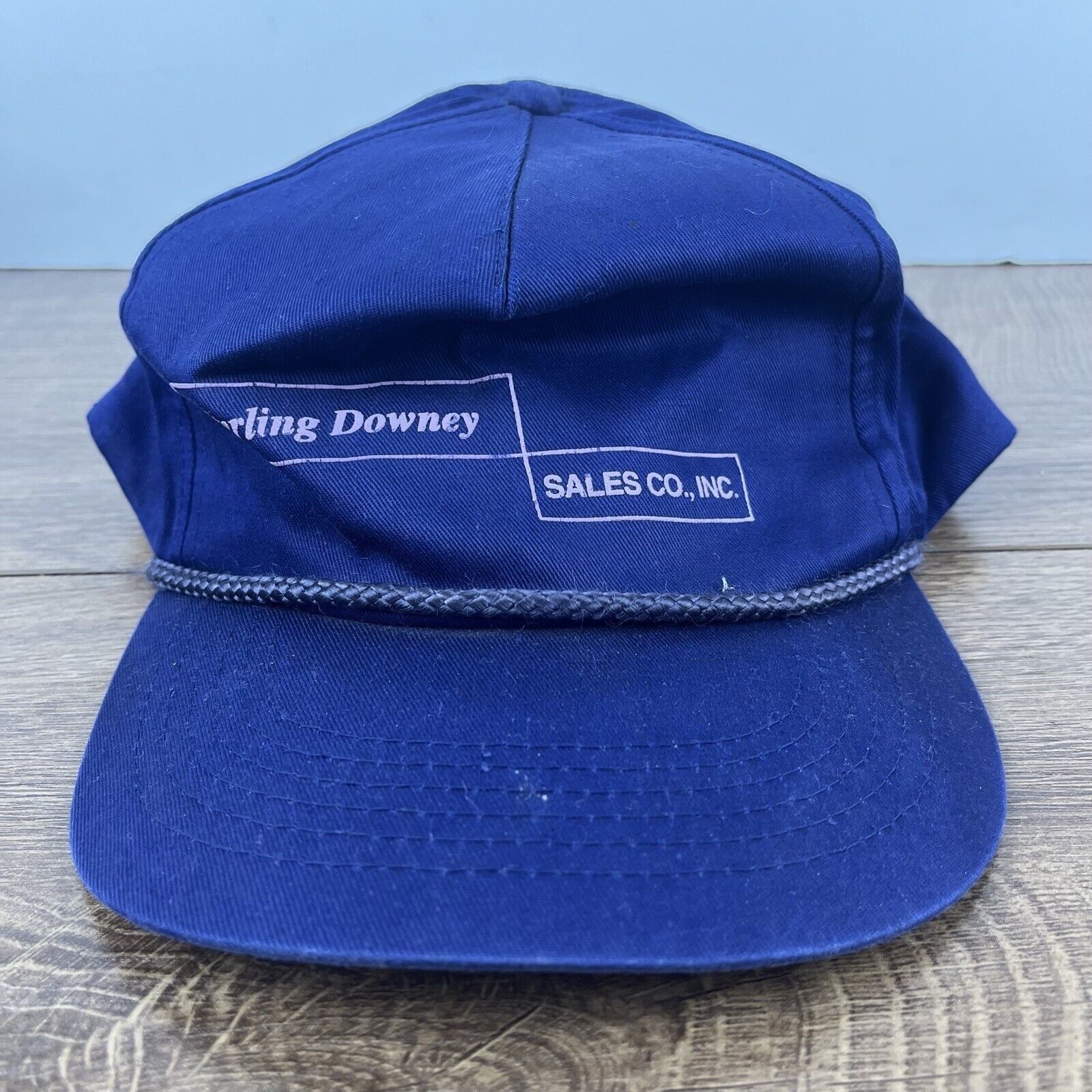 Other Sterling Downey Sales Snapback Hat Blue Adjustable Hat Blue Size ONE SIZE - 1 Thumbnail