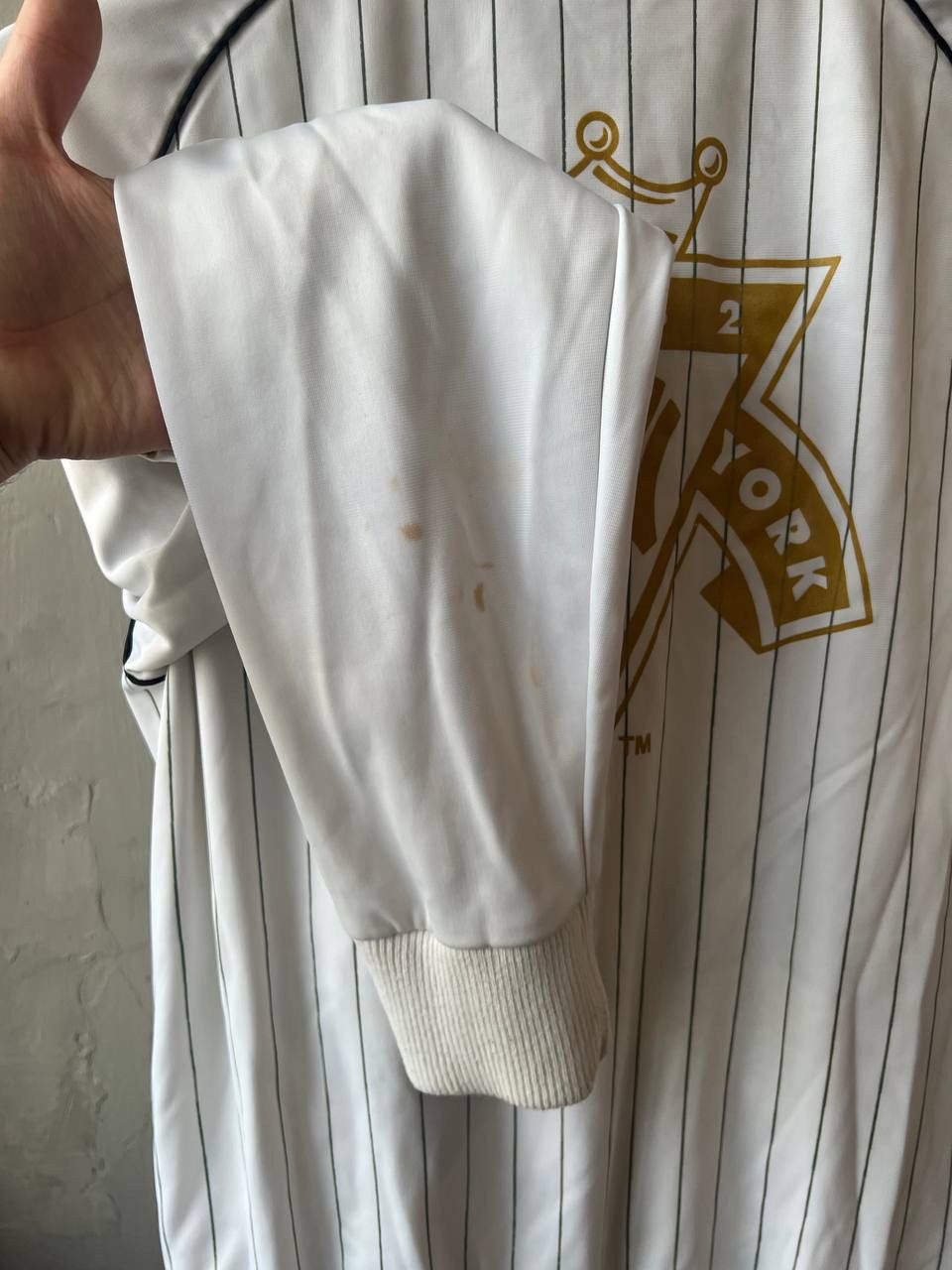 Majestic 80’S NEW YORK YANKEES BASEBALL ZIP COOPERSTOWN JACKET SZ M Size US L / EU 52-54 / 3 - 17 Thumbnail