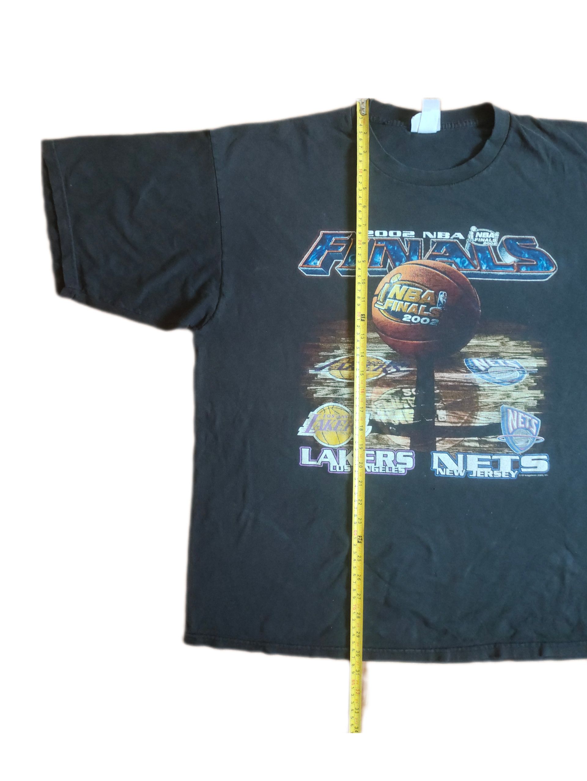 Lee × NBA × Vintage Vintage NBA Finals Lakers vs Nets 2000 T-shirt Size US XL / EU 56 / 4 - 9 Thumbnail