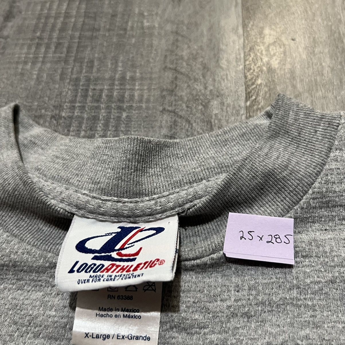 Logo Athletic × Vintage VTG Denver Broncos Grey Cotton Knit NFL Football T Shirt Size US XL / EU 56 / 4 - 5 Thumbnail