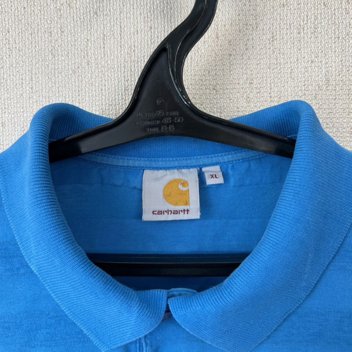 Carhartt Vintage Carhartt T shirt Polo Shirt Blue Sz XL Streetwear Size US XL / EU 56 / 4 - 11 Thumbnail