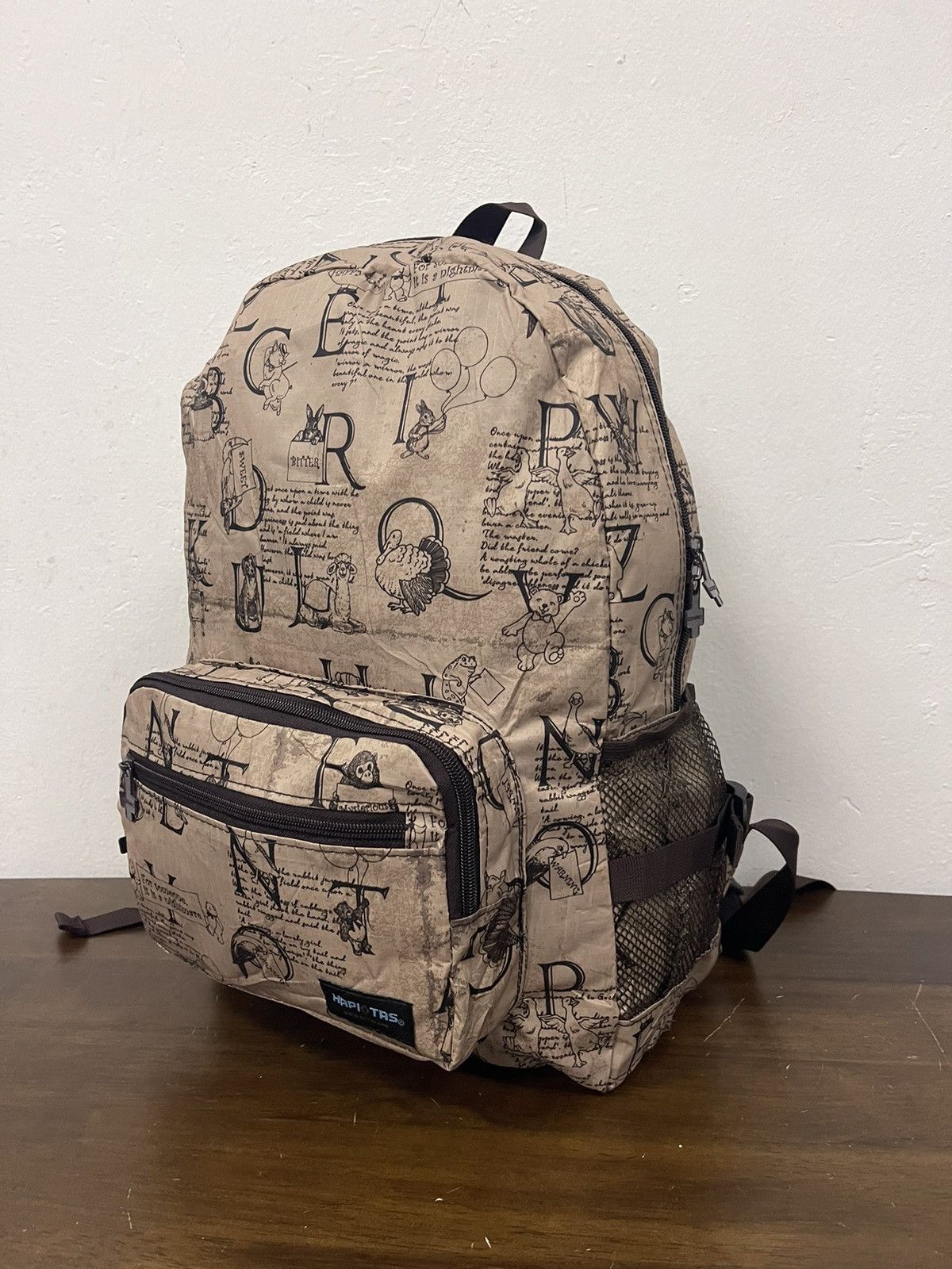 Japanese Brand Unisex HAPI+TAS Fullprint nylon bagpack Size ONE SIZE - 4 Thumbnail