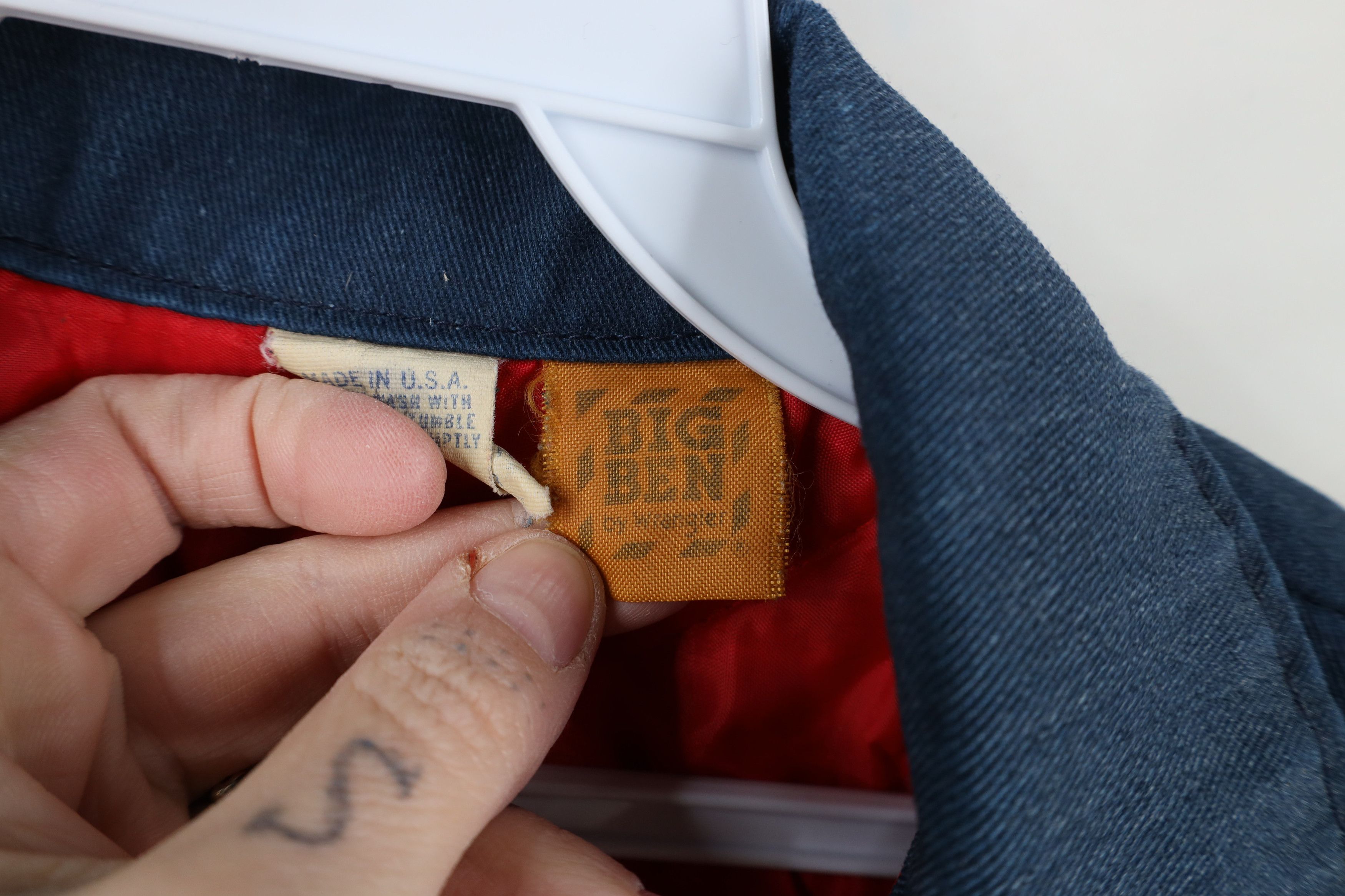 Vintage × Wrangler Vintage 70s Big Ben Wrangler Work Mechanic Jacket USA Size US M / EU 48-50 / 2 - 6 Thumbnail