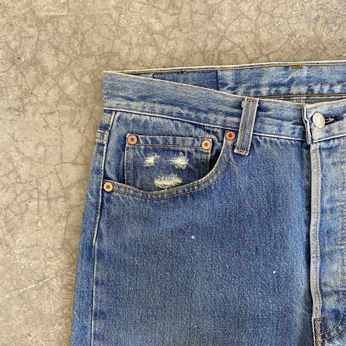 Levi's Vintage Late 80’s Levis 501 Distressed Painter Jeans Size US 33 - 12 Thumbnail
