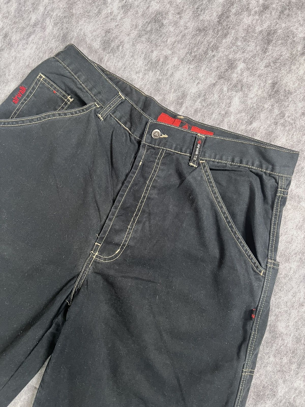 Airwalk Vintage Airwalk Baggy Style Jean Shorts Size US 34 / EU 50 - 3 Thumbnail
