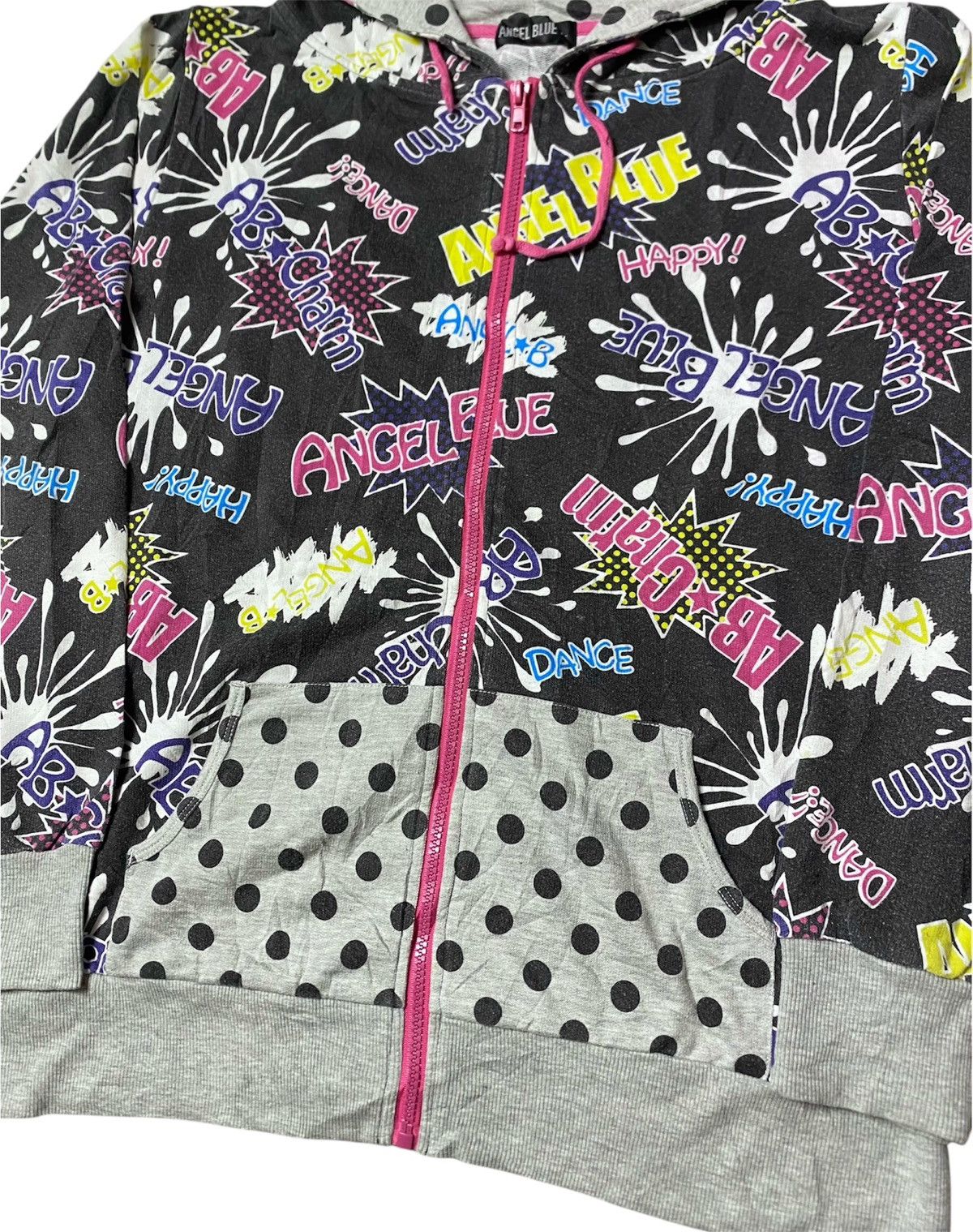 Angel Blue Rare Angel Blue All over Devil Fuzzy Hoodie Size US L / EU 52-54 / 3 - 3 Thumbnail