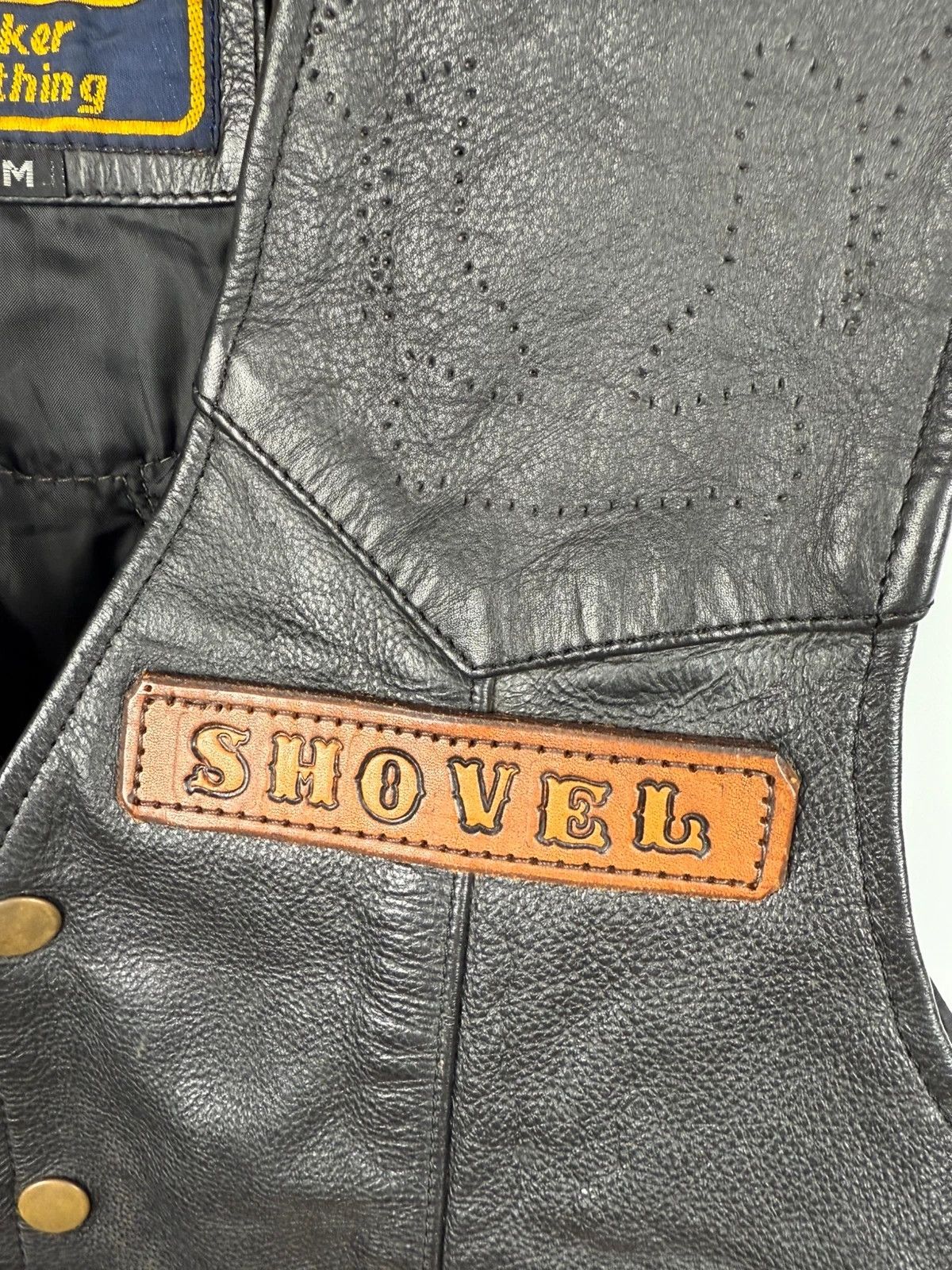 Other JTS Biker Genuine Leather Vest Shovel Vest size M Size US M / EU 48-50 / 2 - 3 Thumbnail