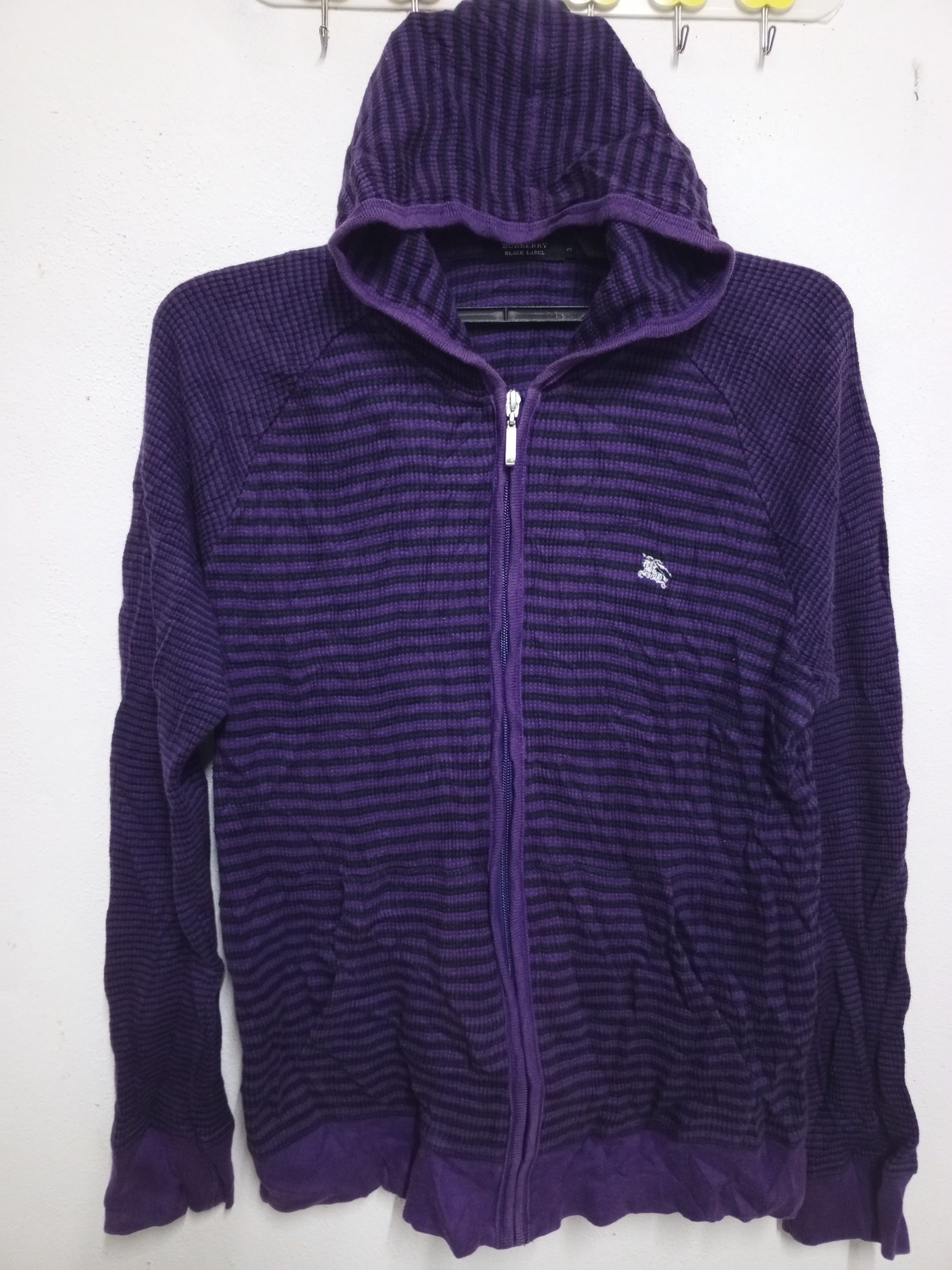 Burberry Burberry black label hoddies purple 🟣 rare Size M / US 6-8 / IT 42-44 - 1 Thumbnail