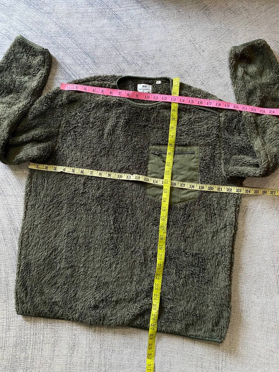 Engineered Garments × Uniqlo Engineered Garments x Uniqlo Fleece Pullover Olive Green Size US L / EU 52-54 / 3 - 8 Thumbnail