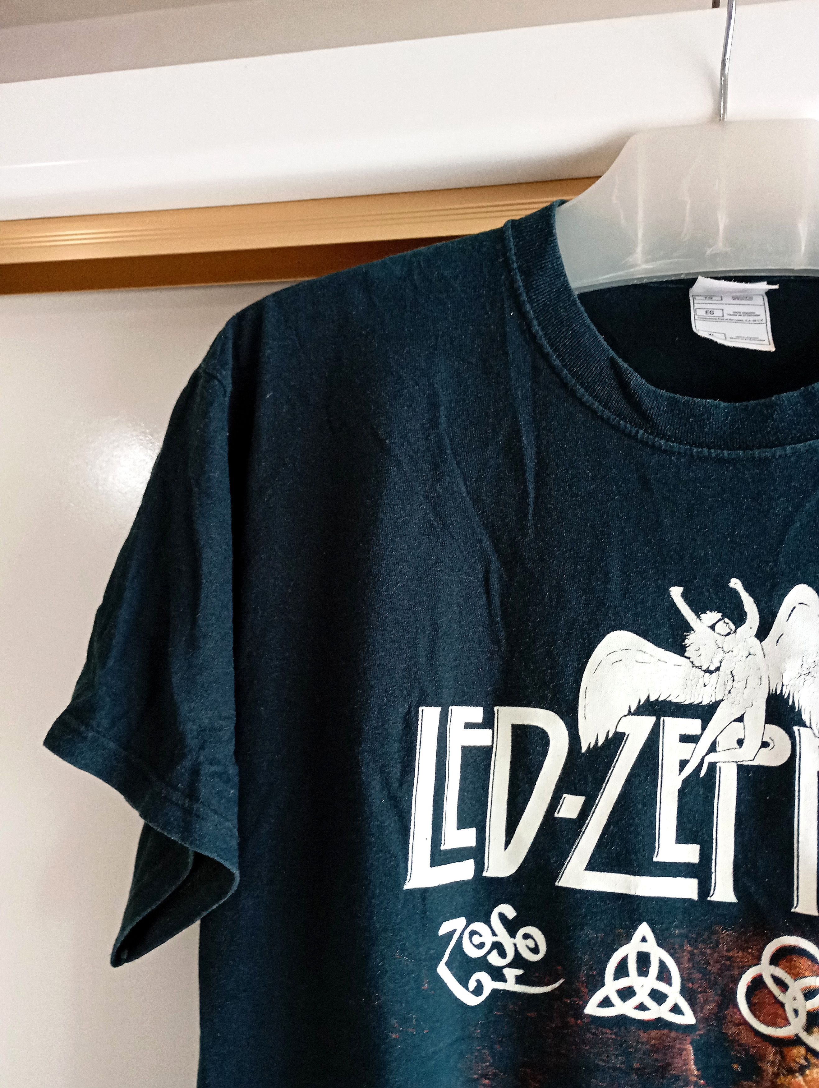 Led Zeppelin Vintage Led Zeppelin 2004 Band Punk Single Stitch Tshirt XL Size US XL / EU 56 / 4 - 6 Thumbnail