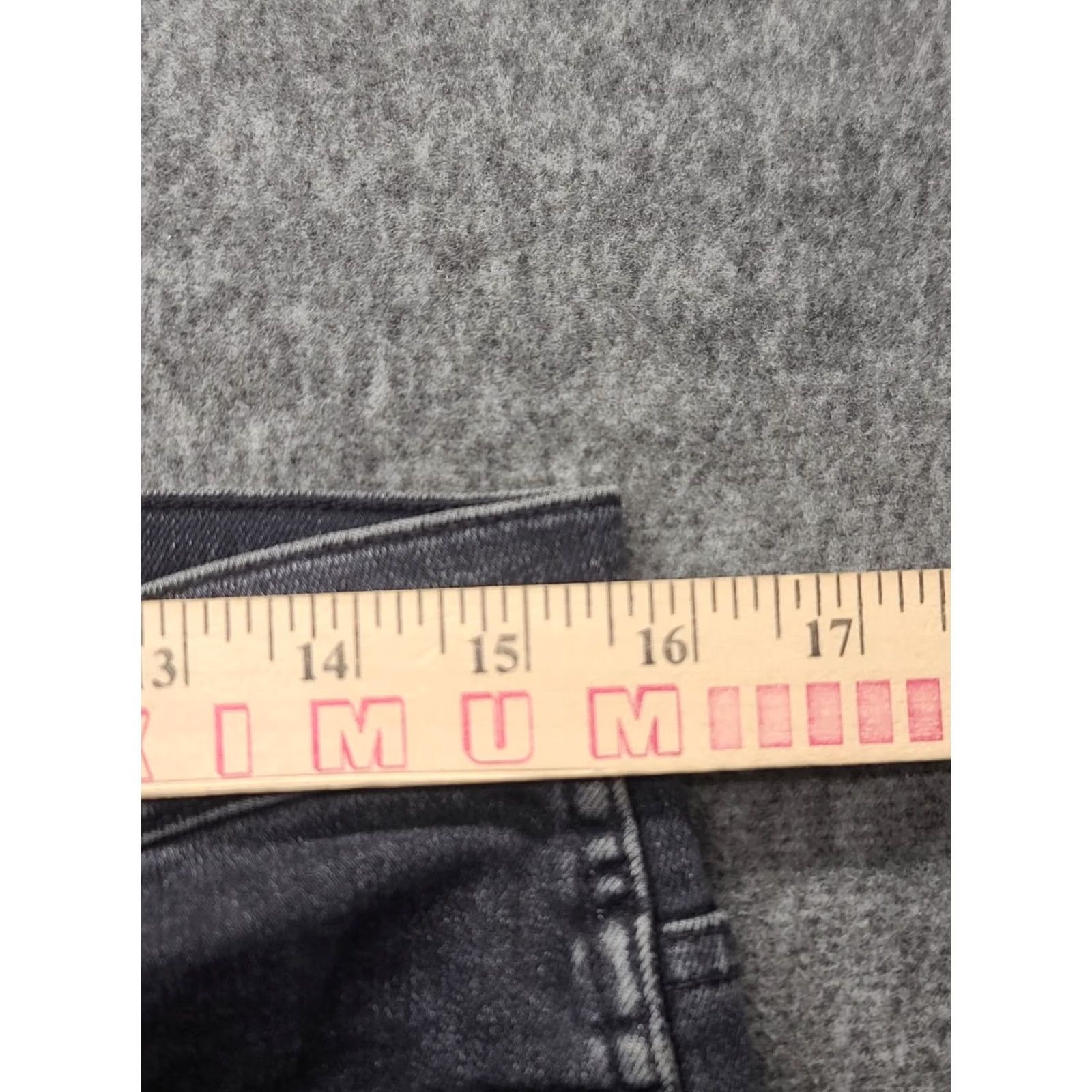Madewell Madewell Jeans Womens 31x27 High Riser Skinny Charcoal Wash Skinny Jeans 31 Gray/Black Madewell Womens Jeans Size 24" / US 00 / IT 34 - 4 Thumbnail