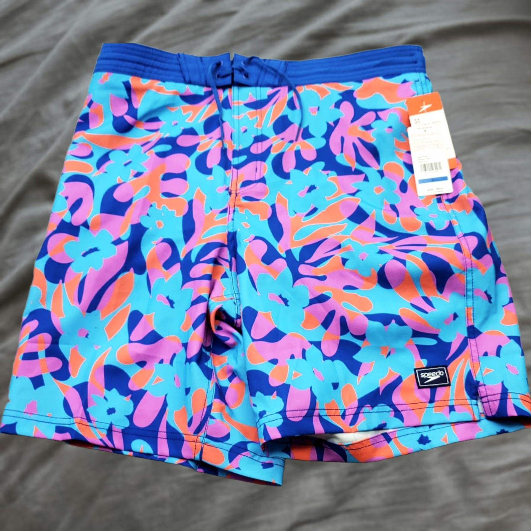 Speedo Speedo Bondi Boardshorts Mens XL Multicolor Floral Durable Water-Repellent UPF50+ Size US 36 / EU 52 - 1 Thumbnail