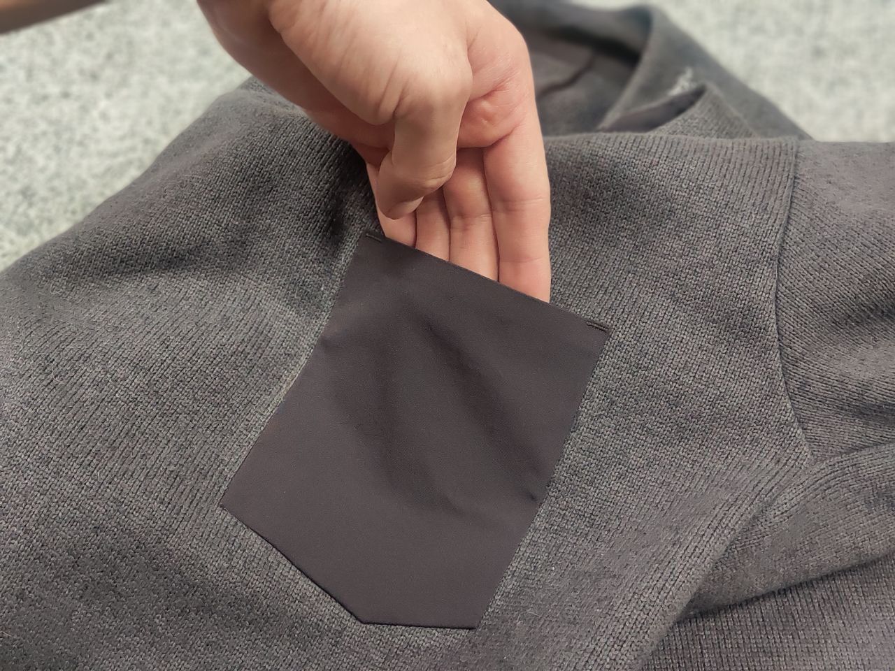 Arc'teryx Arcteryx Covert thermo fleece Gray logo pullover Sweatshirt Size S / US 4 / IT 40 - 11 Thumbnail
