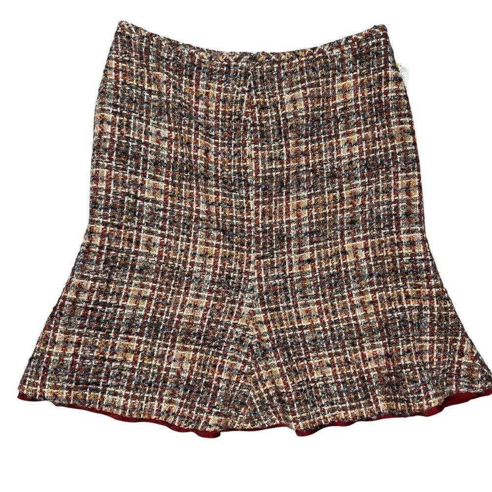 Anne Klein NWT New $380 Anne Klein Tweed Wool Blend Blazer Skirt Suit Size XL / US 12-14 / IT 48-50 - 6 Thumbnail