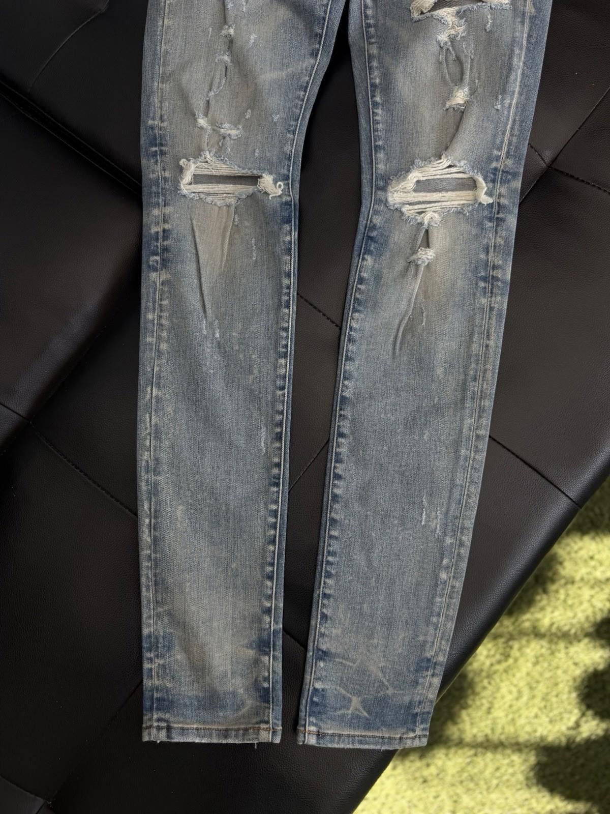 Amiri Size 30 - Amiri Casual Ripped Jeans $1290 Retail Denim Size US 30 / EU 46 - 4 Thumbnail
