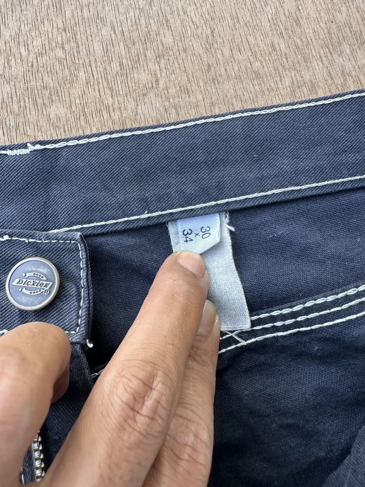 Dickies STEALS🔥VINTAGE DICKIES WORKWEAR FADED BAGGY CARPENTER PANTS Size US 27 - 8 Thumbnail
