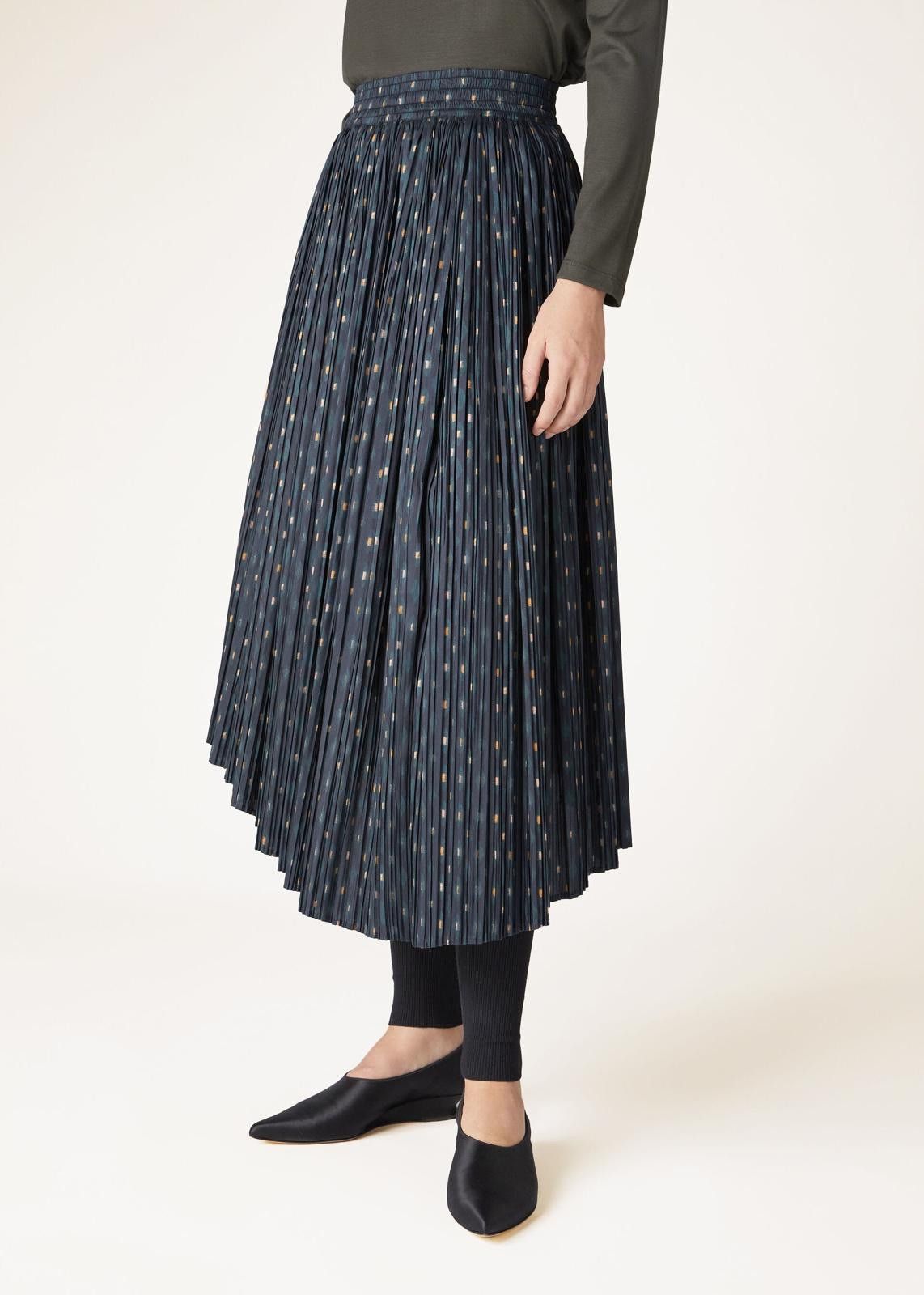 Loro Piana o1srvl11e0225 FAN6610 Nayla Skirt in Multicolor Size 26" / US 2 / IT 38 - 7 Thumbnail