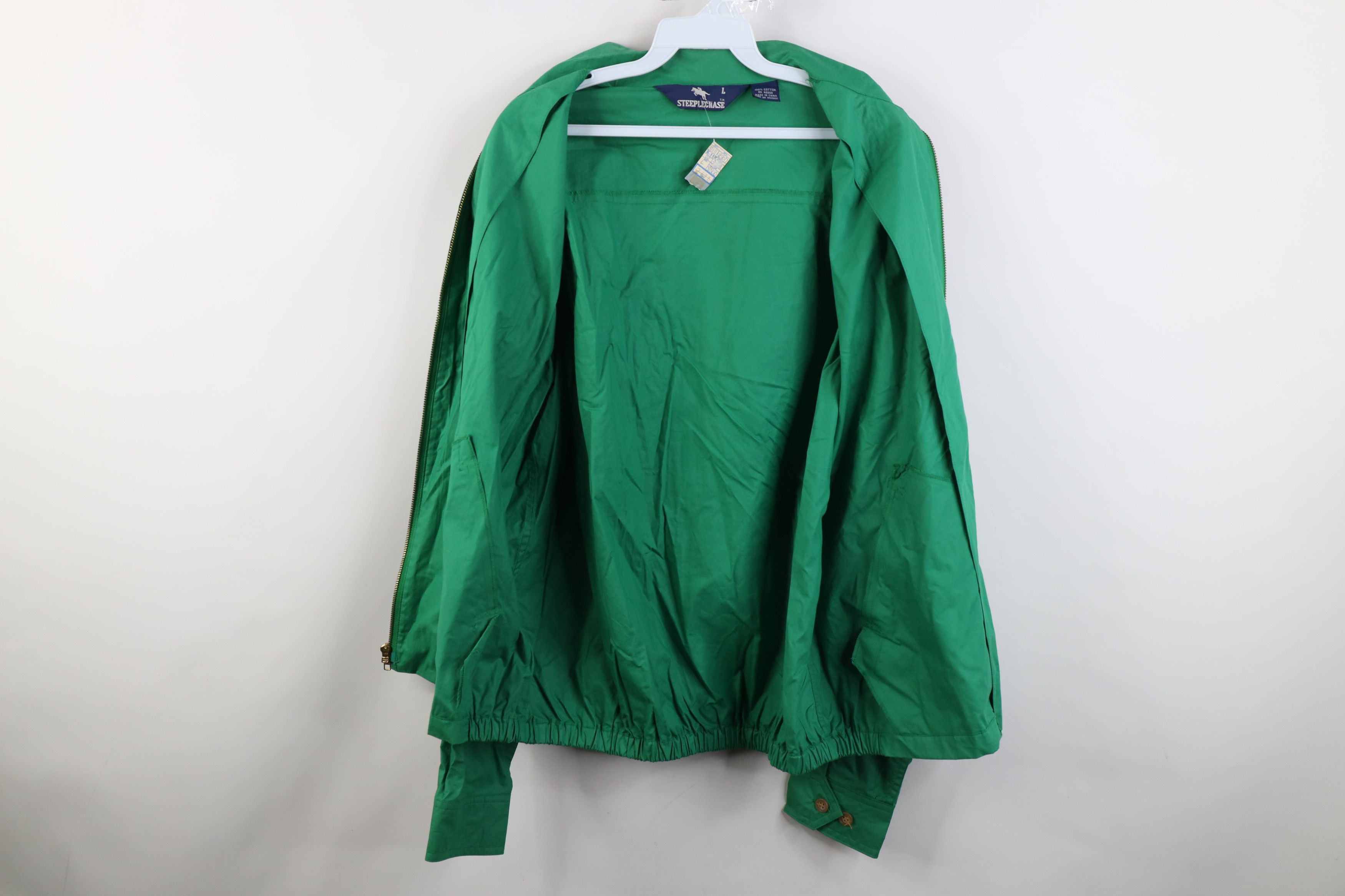 Vintage Deadstock Vintage 70s Streetwear Full Zip Cafe Bomber Jacket Size US L / EU 52-54 / 3 - 10 Thumbnail