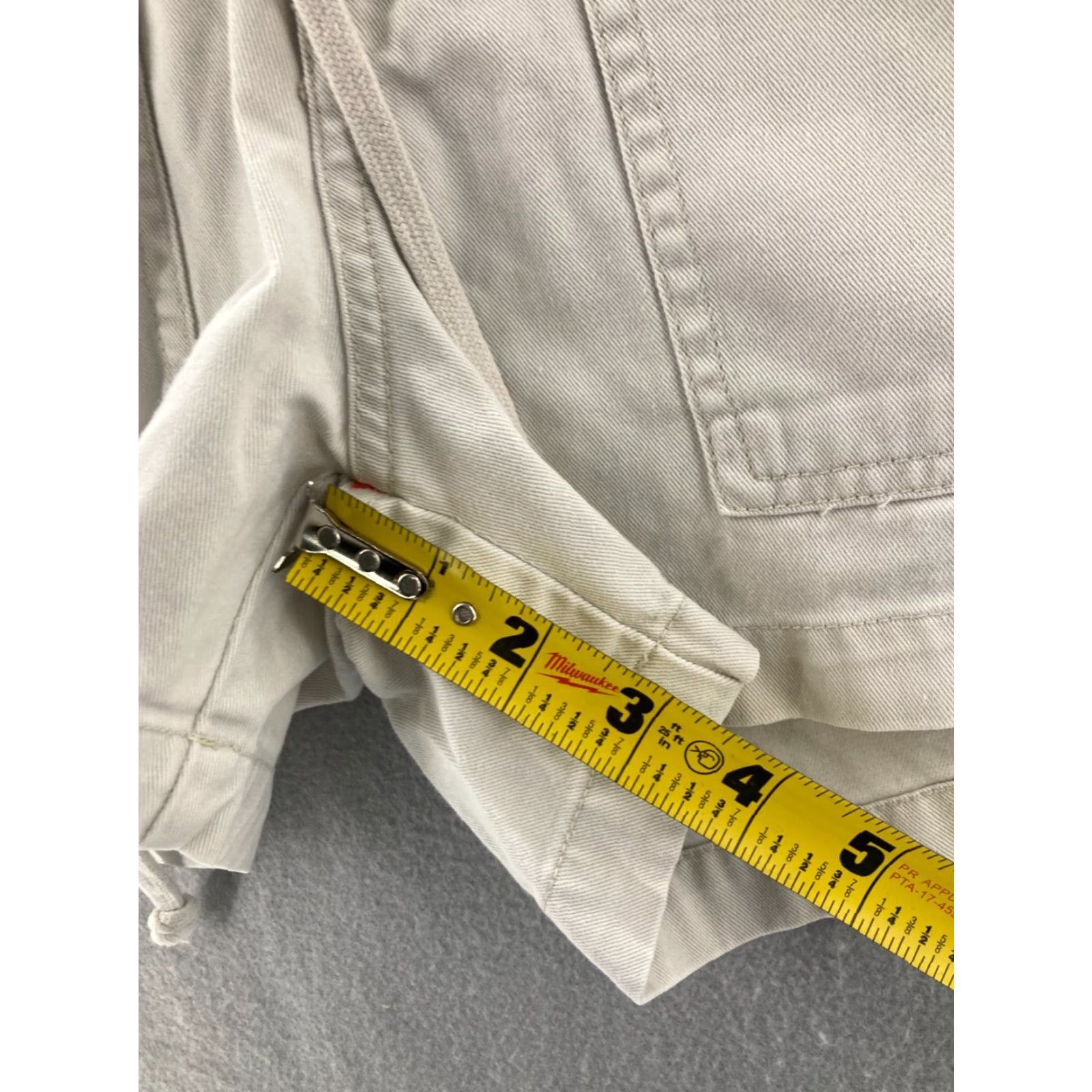 Vintage VINTAGE Chazz Bermuda Shorts Womens 5 White Denim 90s Size 27" / US 4 / IT 40 - 5 Thumbnail