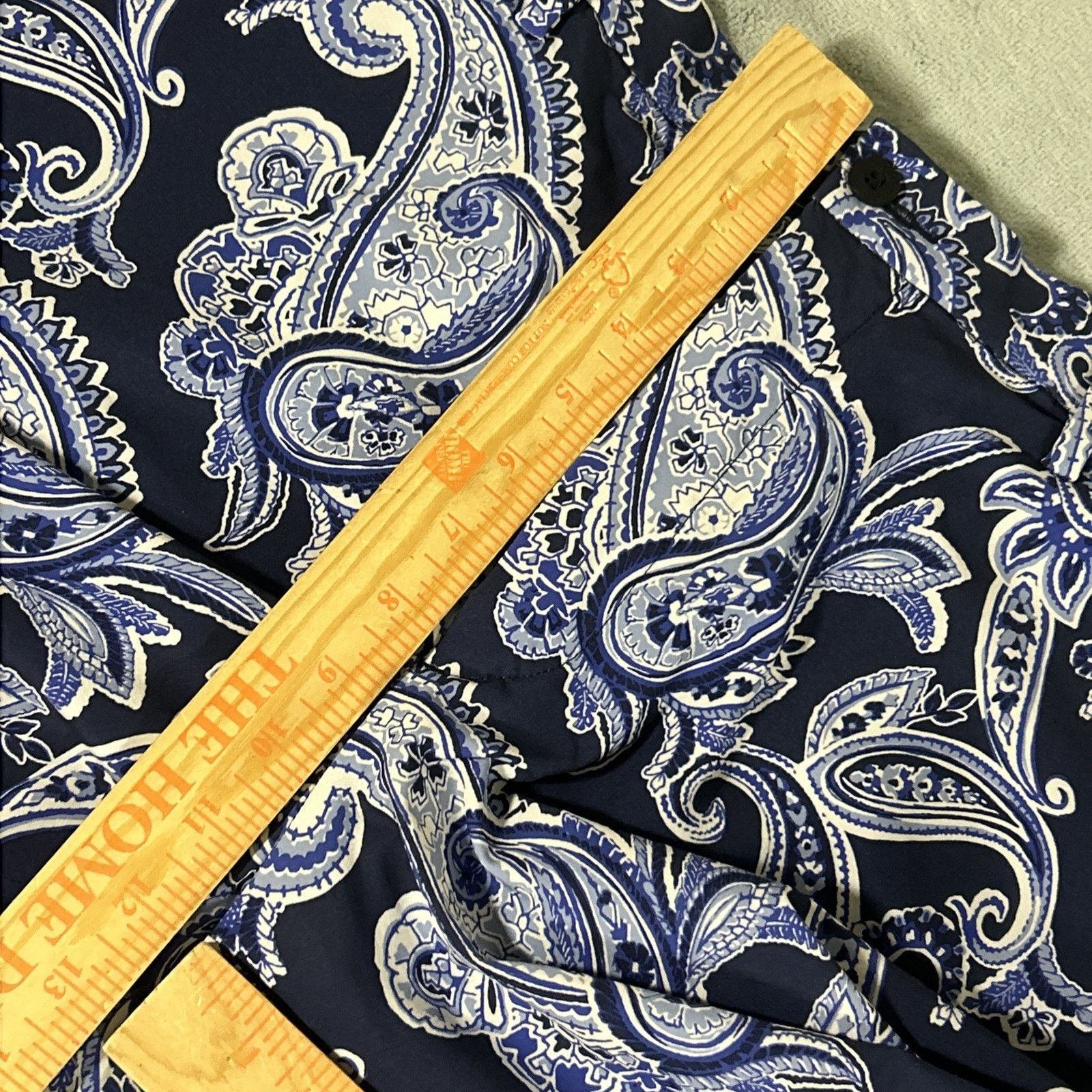Polo Ralph Lauren Polo Ralph Lauren Paisley Board Shorts Swim Trunks Mens 36x8 Size US 36 / EU 52 - 10 Thumbnail
