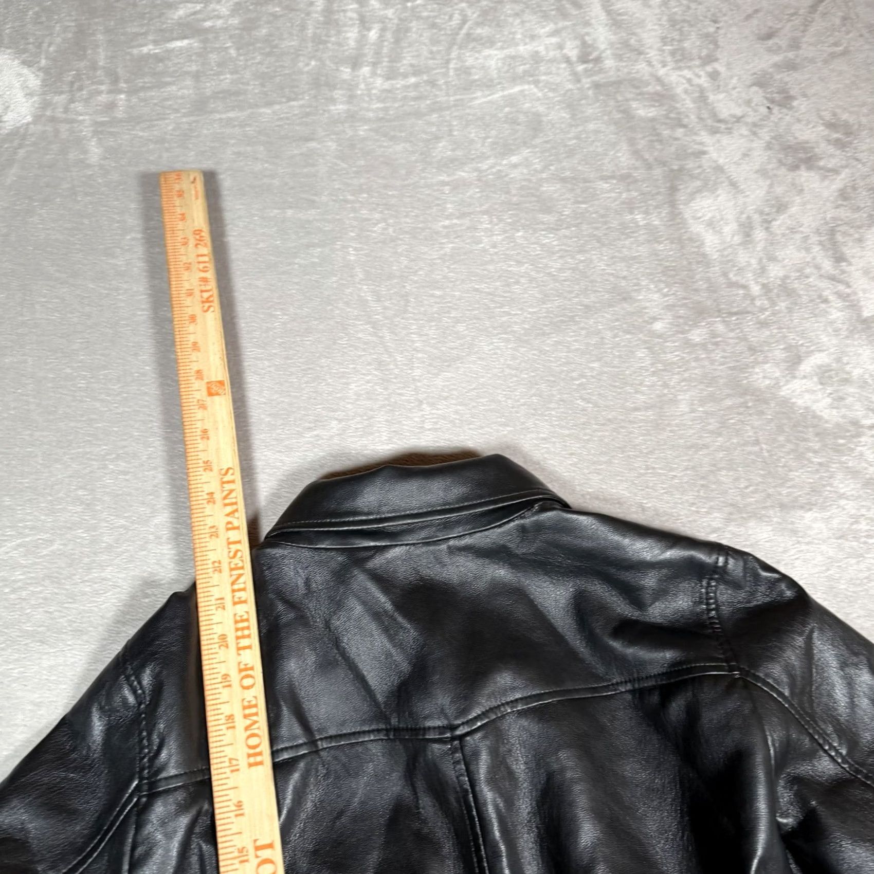 Aritzia Aritzia Babaton Jacket Womens Large Black Full Zip Bomber Faux Leather Size L / US 10 / IT 46 - 8 Thumbnail