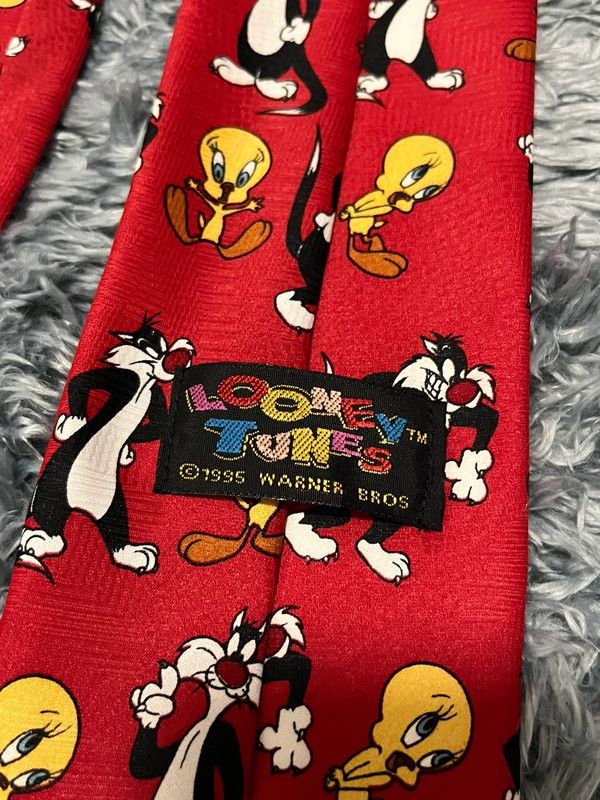 Vintage Looney Tunes Vintage Tie 1995 Size ONE SIZE - 6 Thumbnail