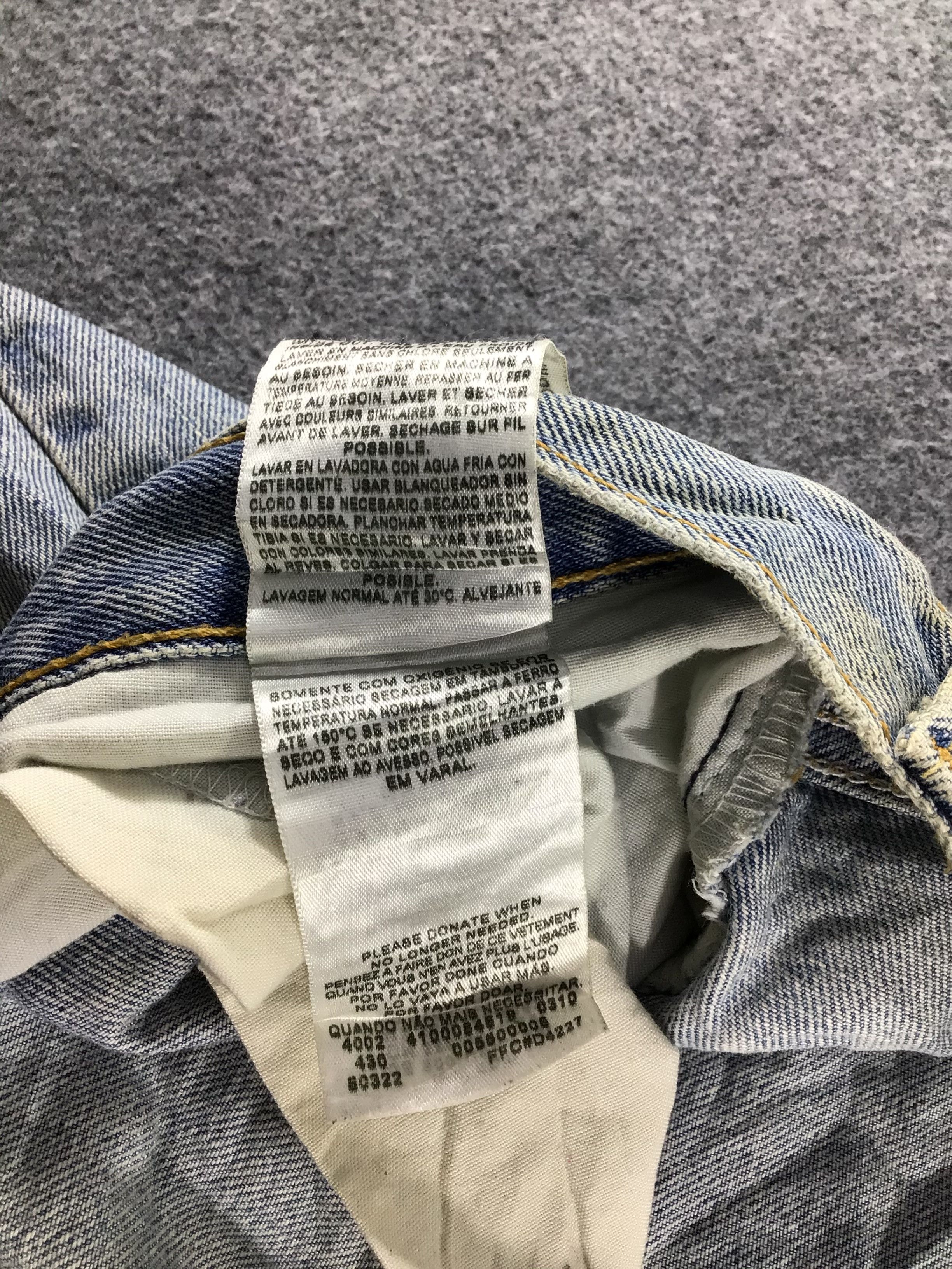 Levi's Vintage Levis 550 Jeans Dirty Light Wash - J500 Size US 37 - 11 Thumbnail